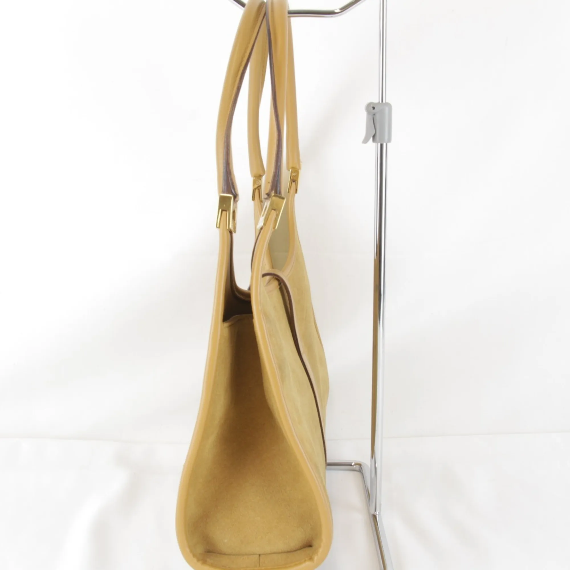 Suede Leather Handbag (Pre-Owned) - Gucci - Modalova