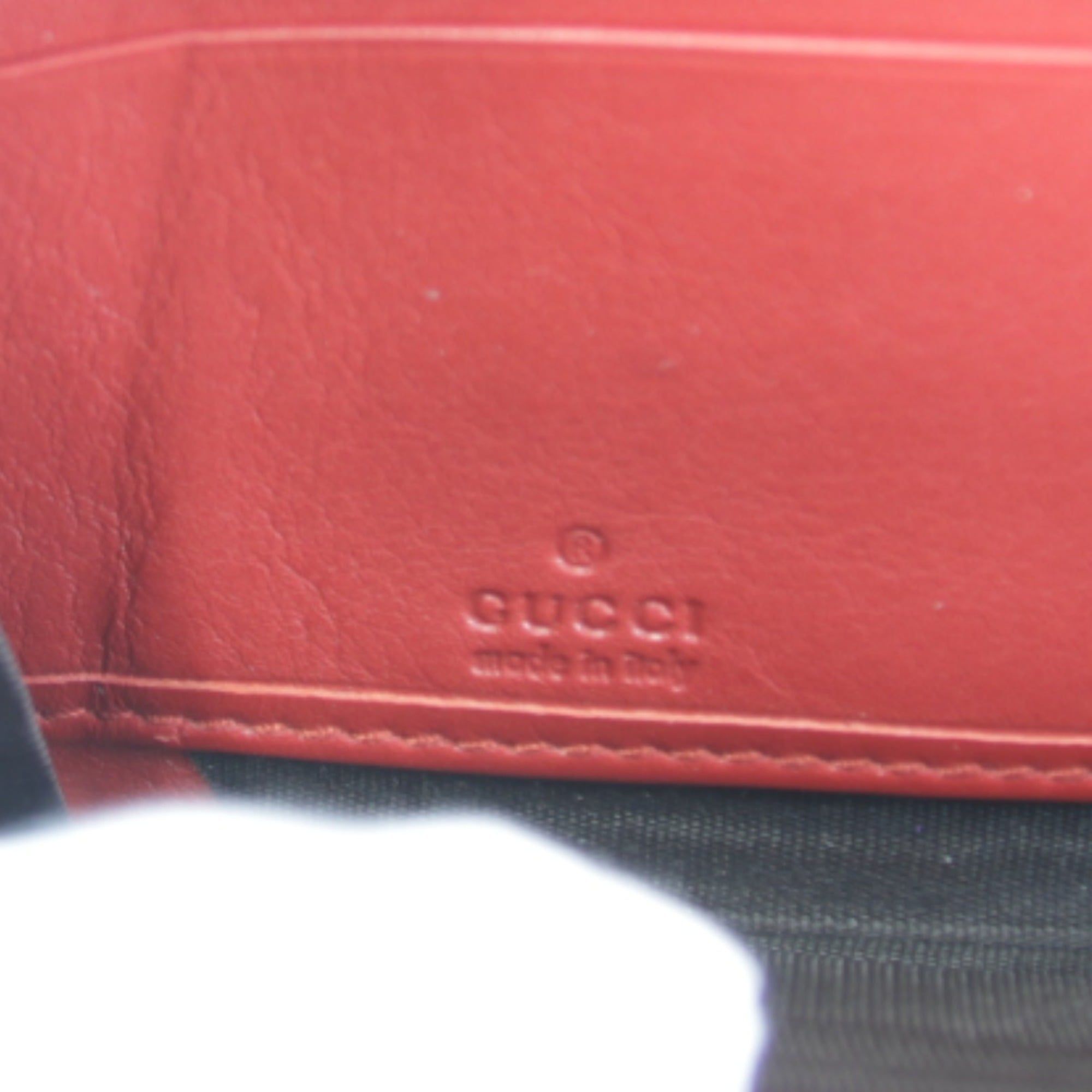 Leather Long Wallet (Bi-Fold) (Pre-Owned) - Gucci - Modalova
