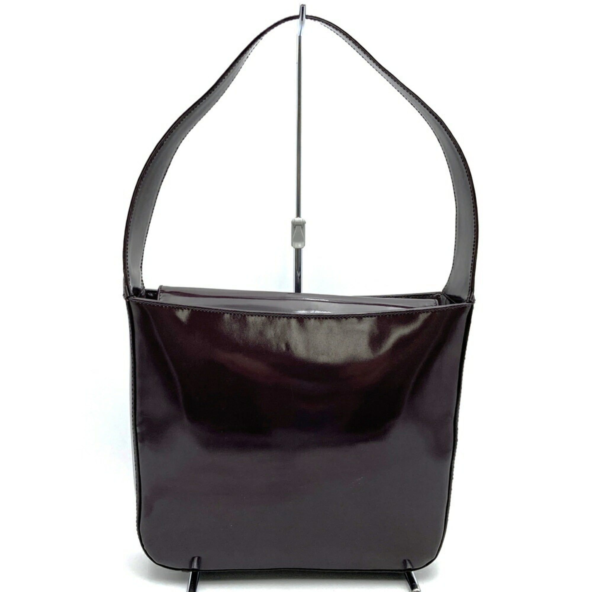 Patent Leather Shoulder Bag (Pre-Owned) - Gucci - Modalova