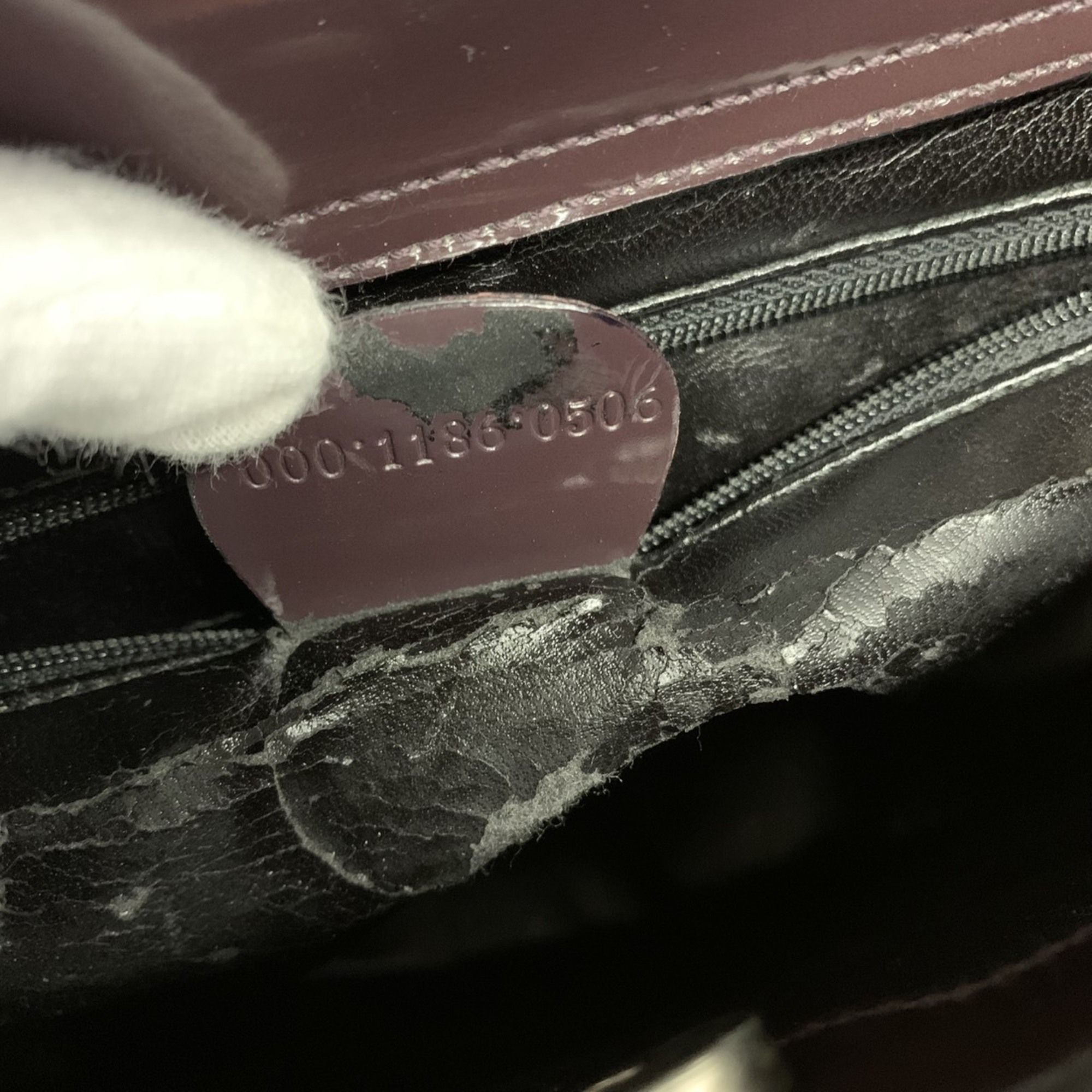 Patent Leather Shoulder Bag (Pre-Owned) - Gucci - Modalova