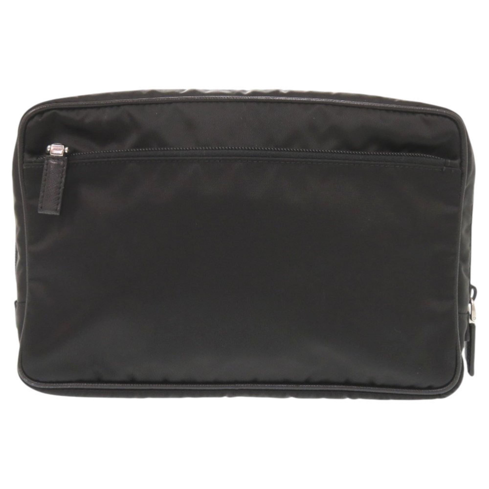 Prada Black Nylon Pouch (Pre-Owned) - Prada - Modalova