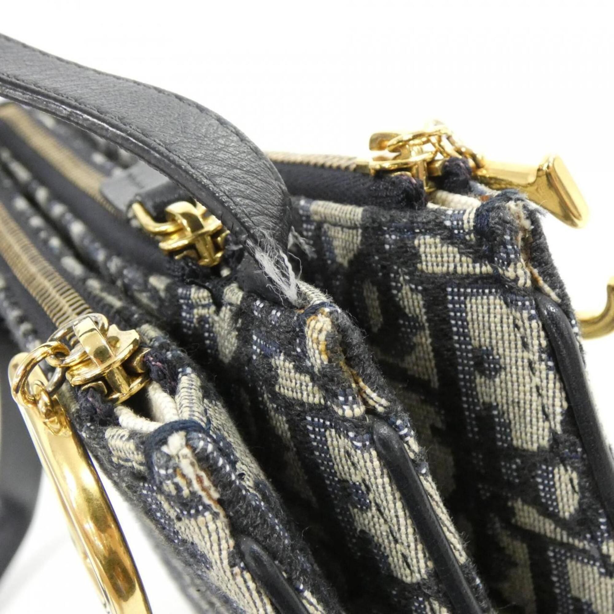 Canvas Shoulder Bag (Pre-Owned) - Christian Dior - Modalova