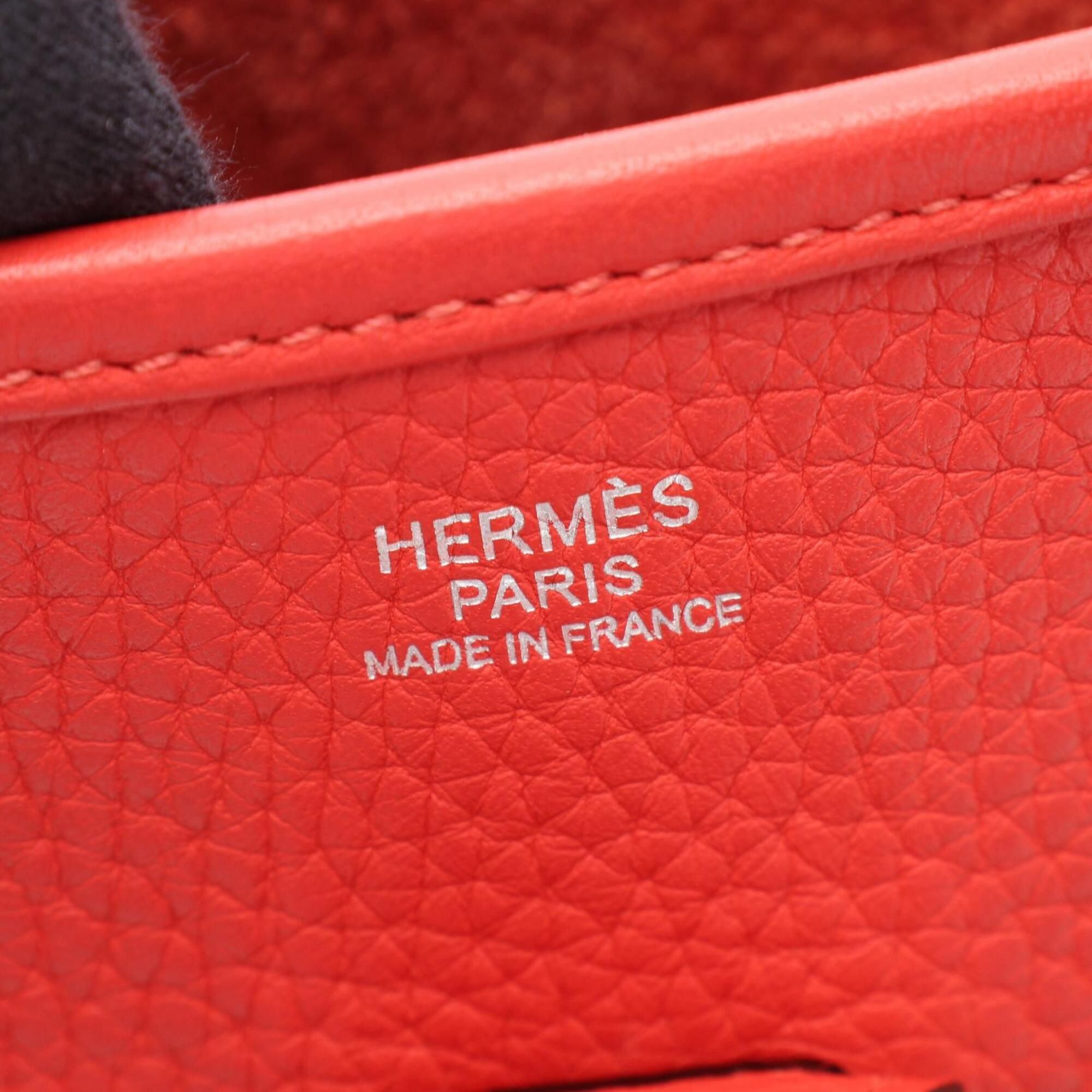 Taurillon Clemence Leather Handbag Shoulder Bag (Pre-Owned) - Hermes - Modalova