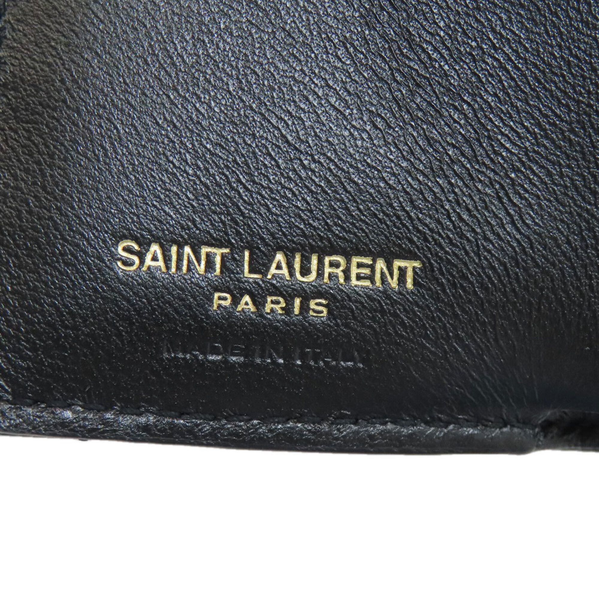 Leather Wallet (Tri-Fold) (Pre-Owned) - Yves Saint Laurent - Modalova