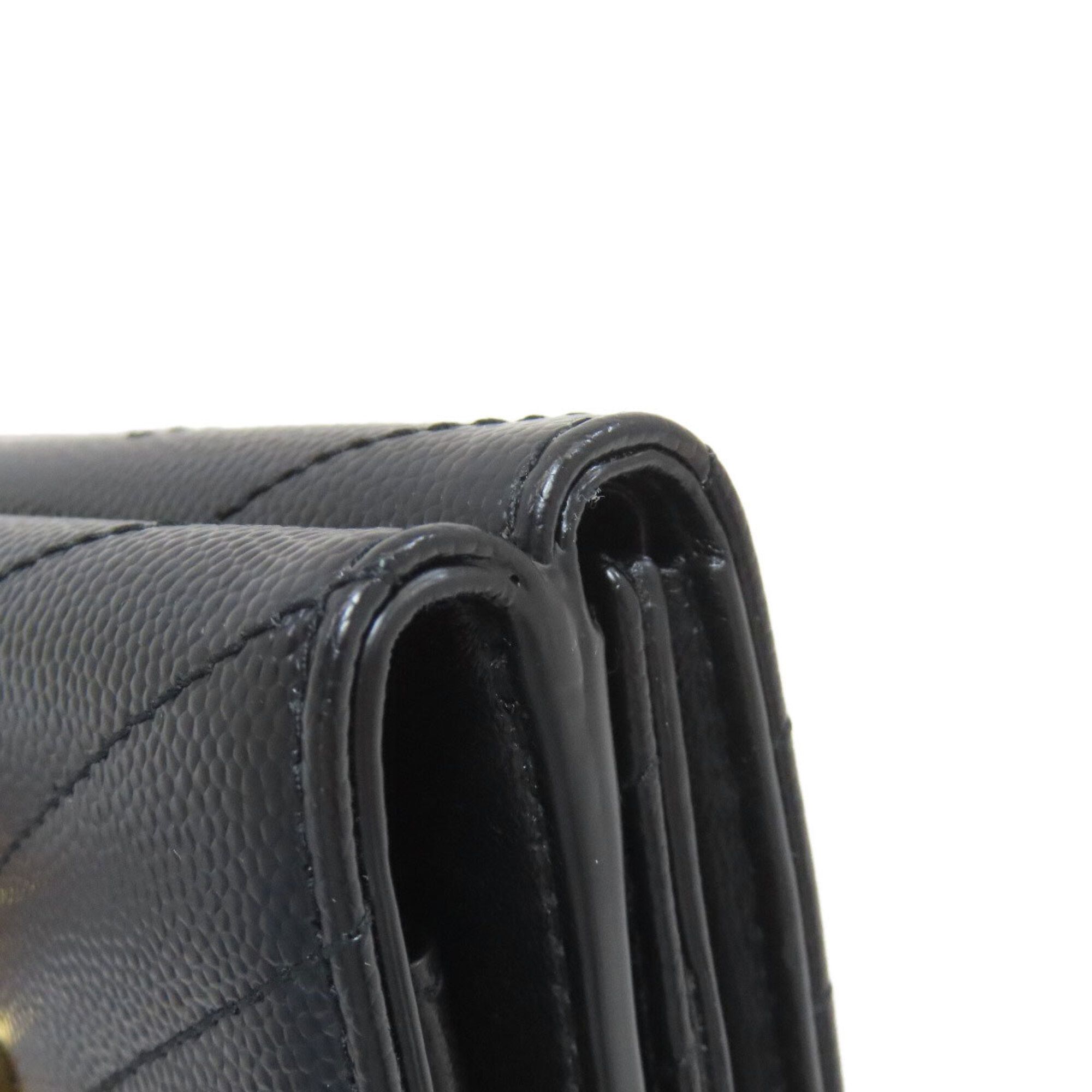 Leather Wallet (Tri-Fold) (Pre-Owned) - Yves Saint Laurent - Modalova