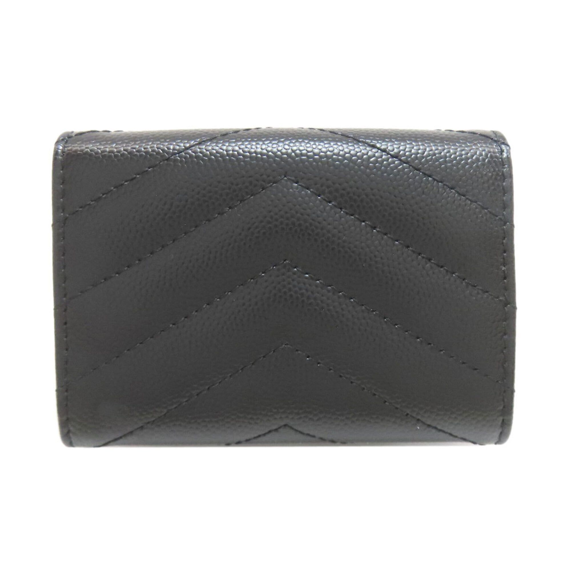 Leather Wallet (Tri-Fold) (Pre-Owned) - Yves Saint Laurent - Modalova
