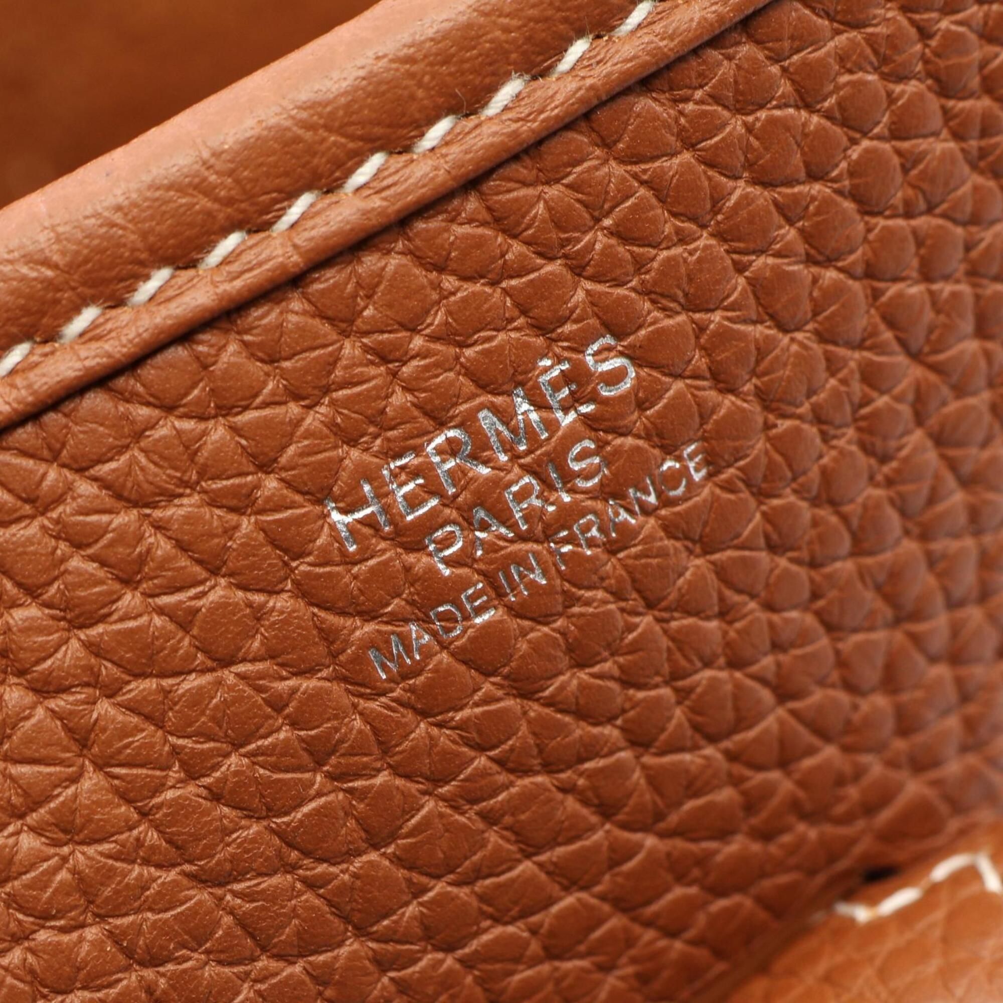 Taurillon Clemence Leather Handbag Shoulder Bag (Pre-Owned) - Hermes - Modalova