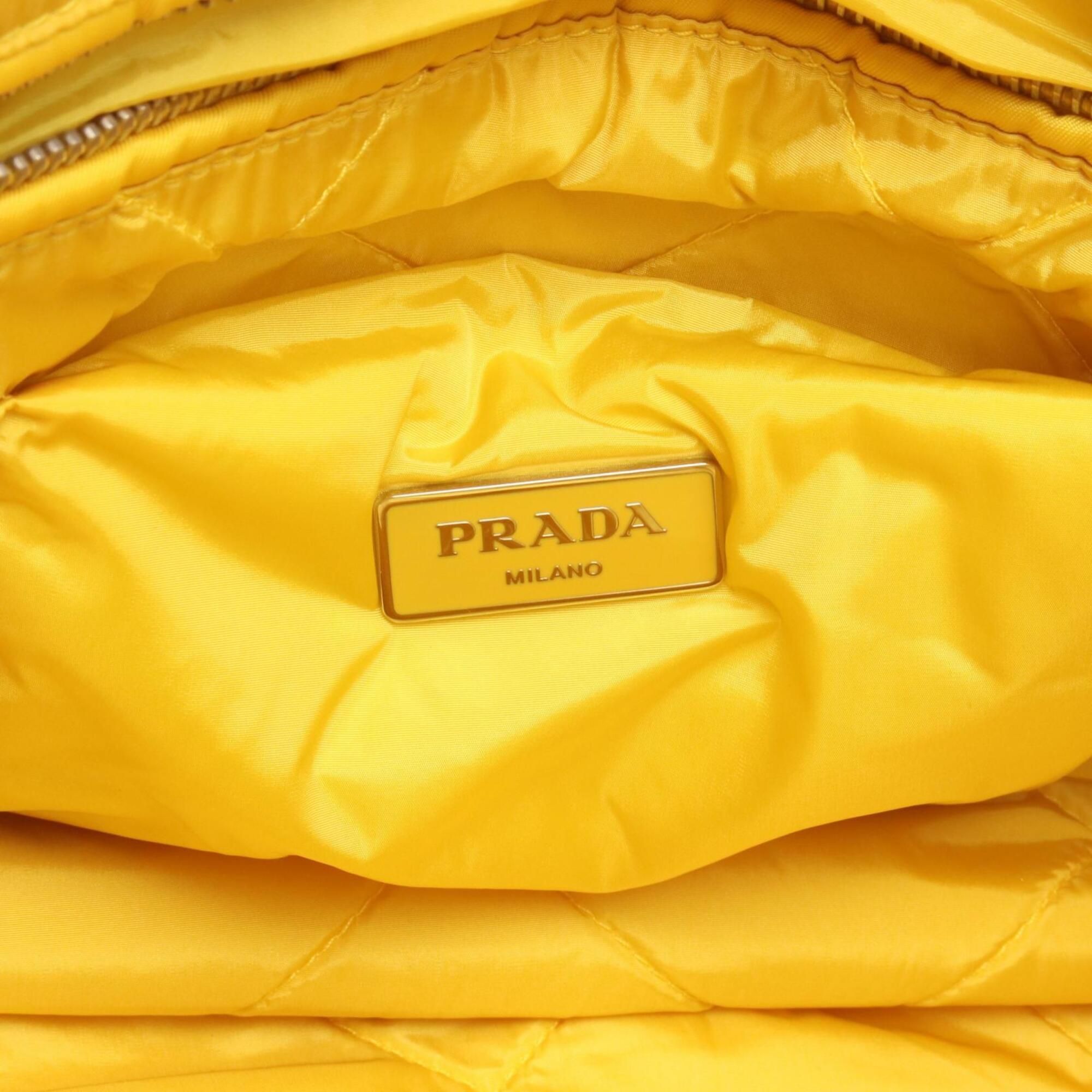 Nylon Leather Handbag (Pre-Owned) - Prada - Modalova
