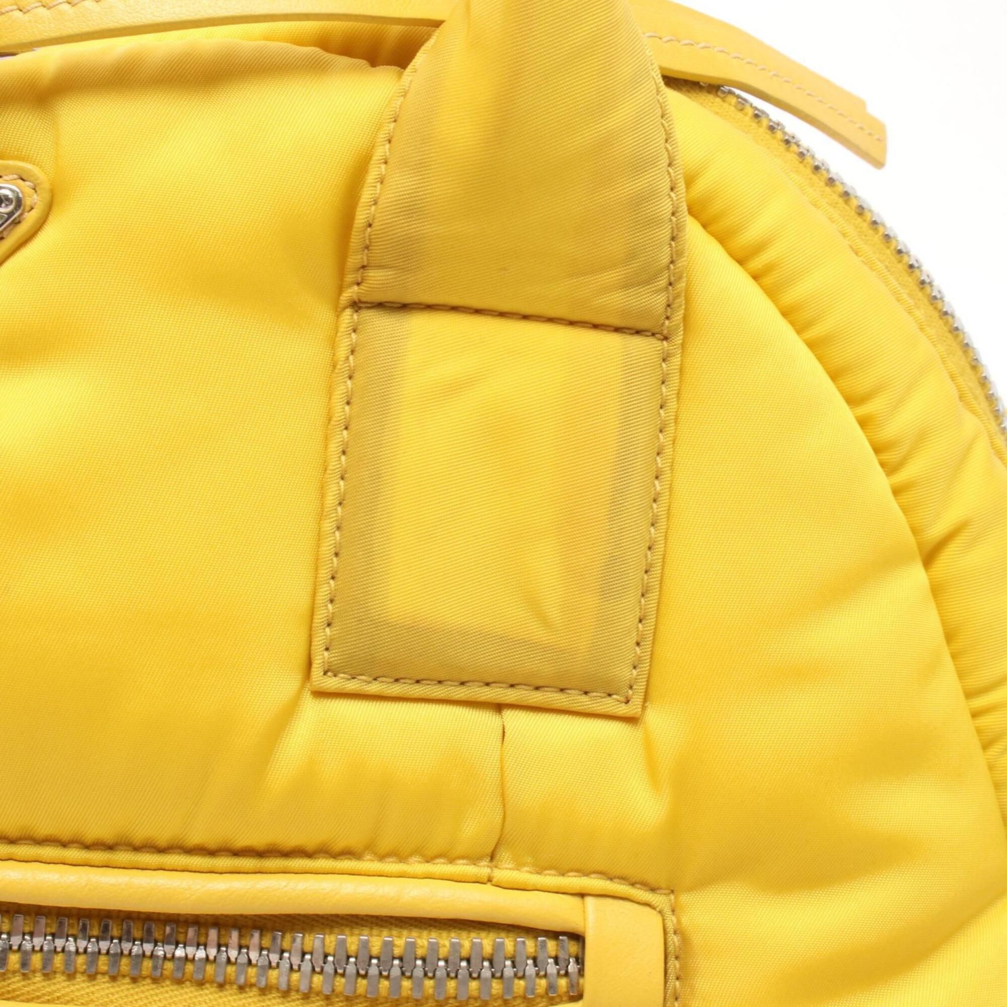 Nylon Leather Handbag (Pre-Owned) - Prada - Modalova