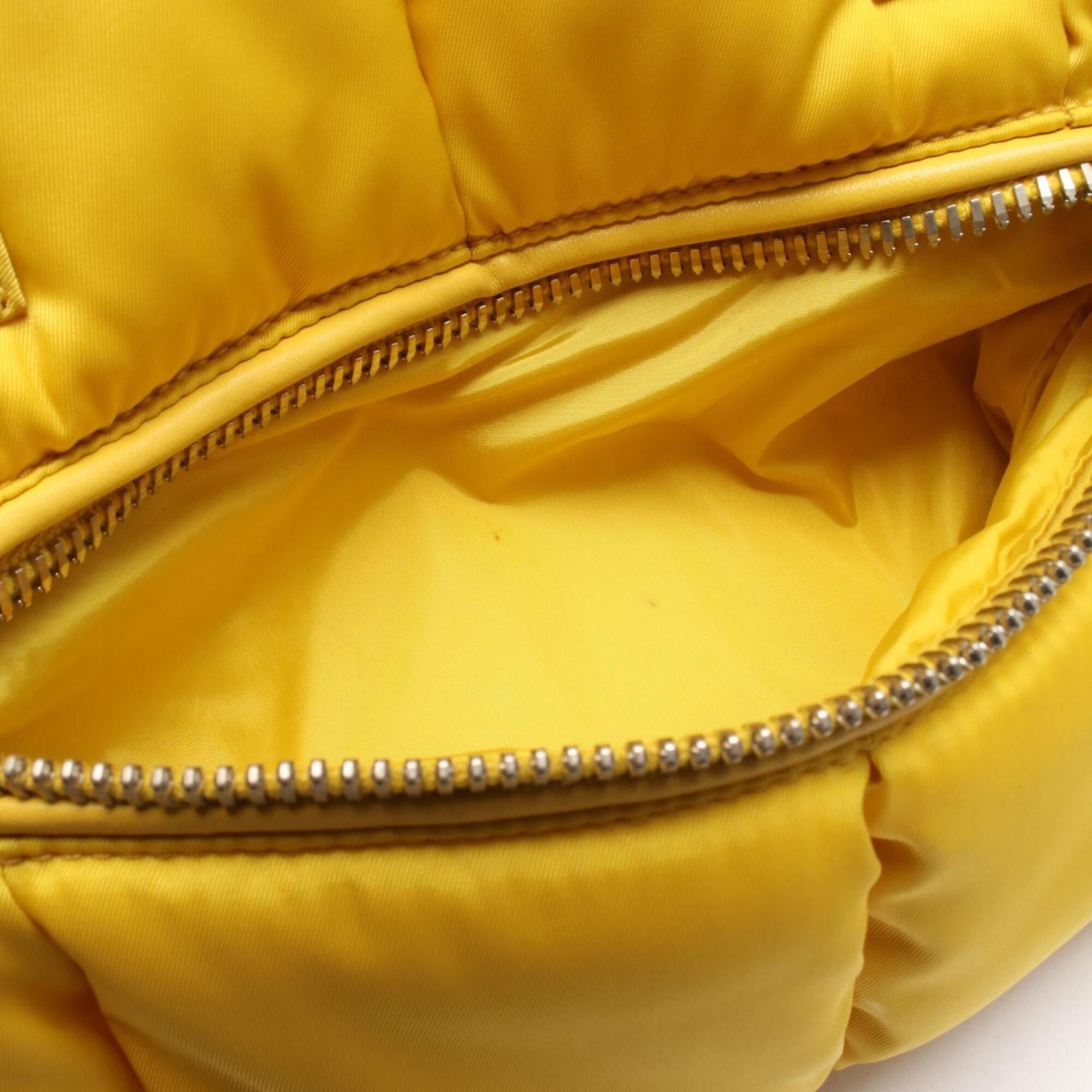 Nylon Leather Handbag (Pre-Owned) - Prada - Modalova