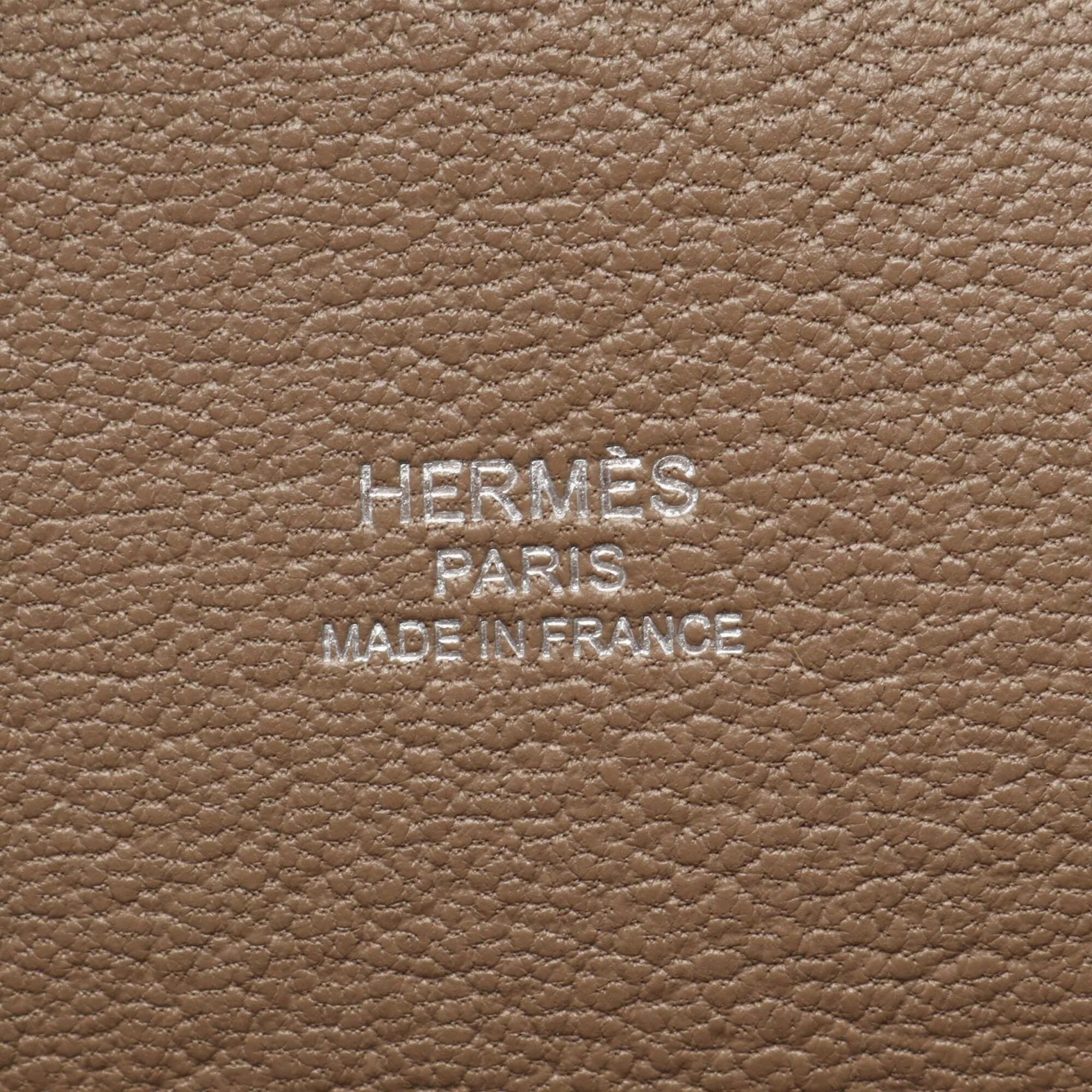 Taurillon Clemence Leather Handbag Shoulder Bag (Pre-Owned) - Hermes - Modalova
