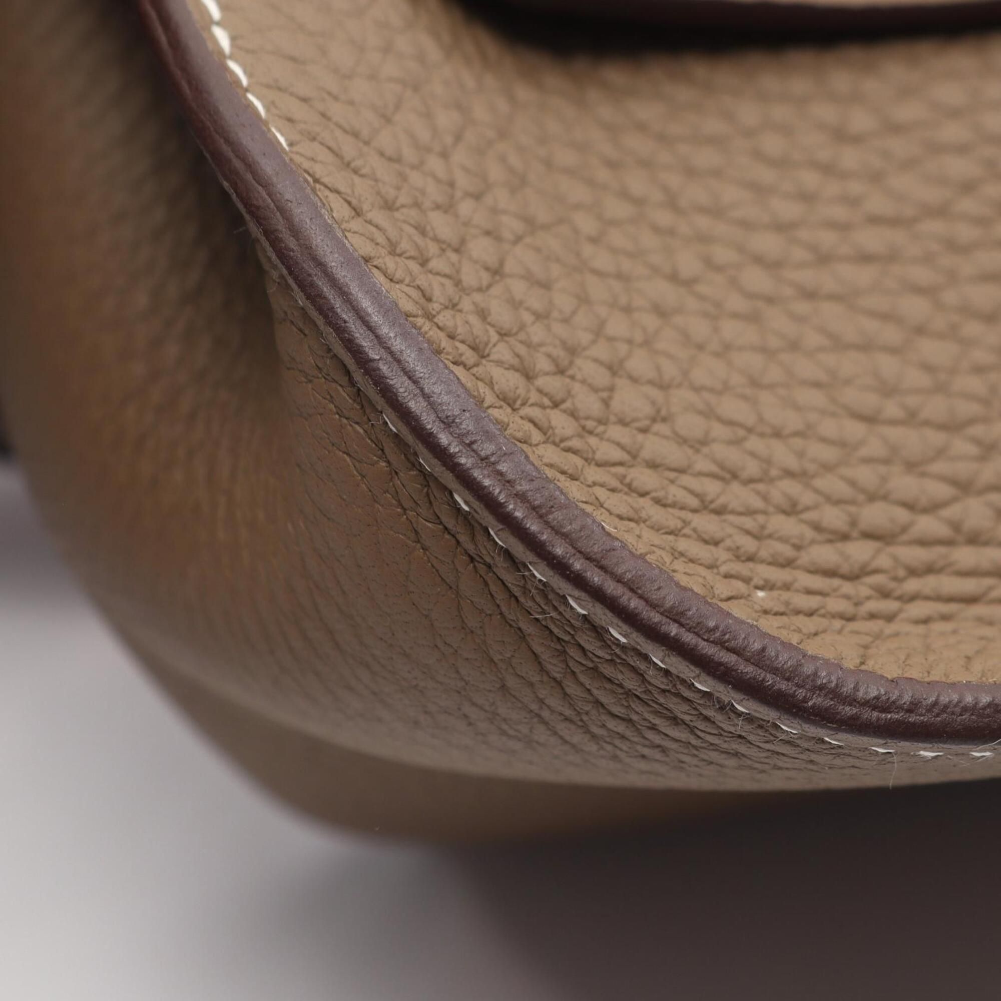 Taurillon Clemence Leather Handbag Shoulder Bag (Pre-Owned) - Hermes - Modalova