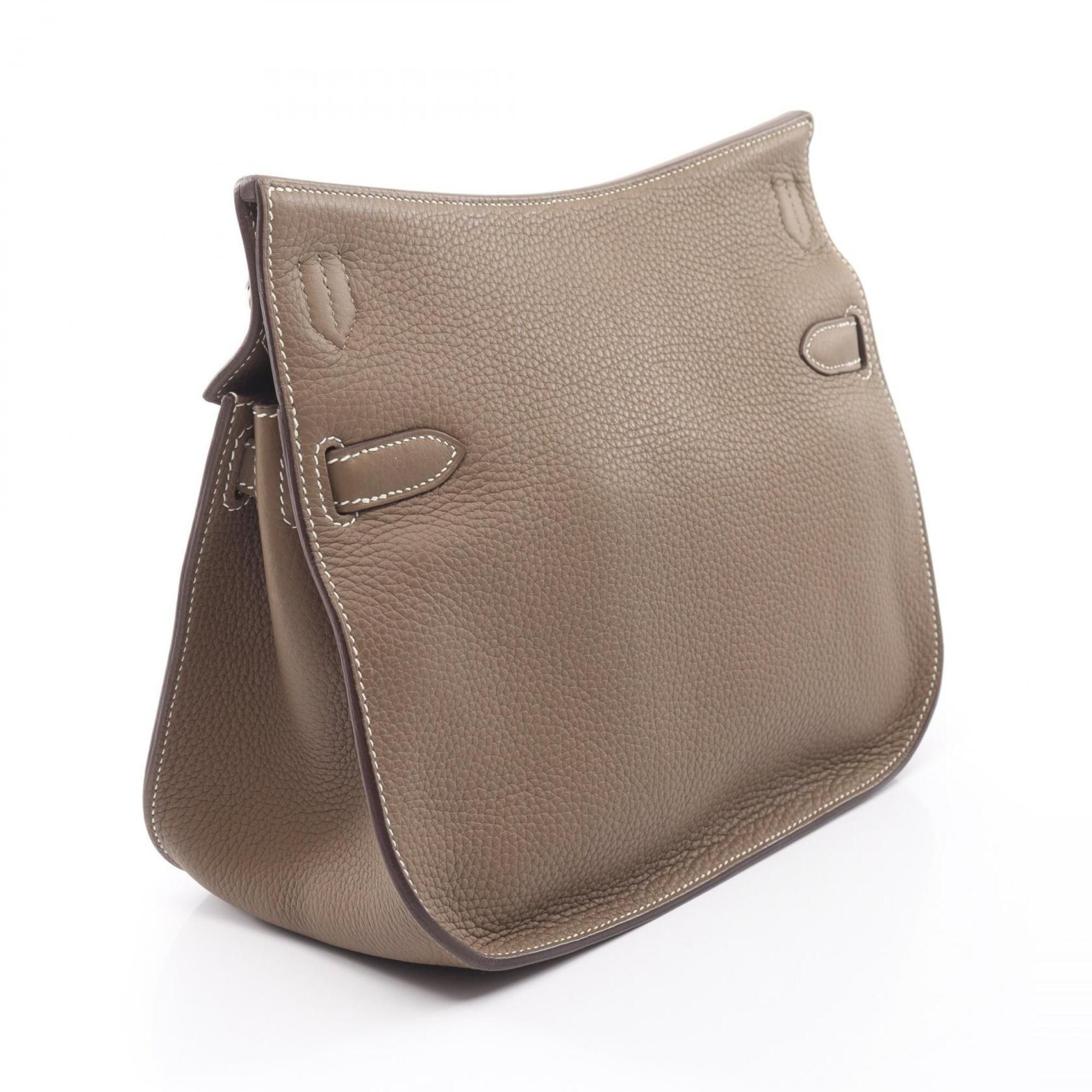 Taurillon Clemence Leather Handbag Shoulder Bag (Pre-Owned) - Hermes - Modalova