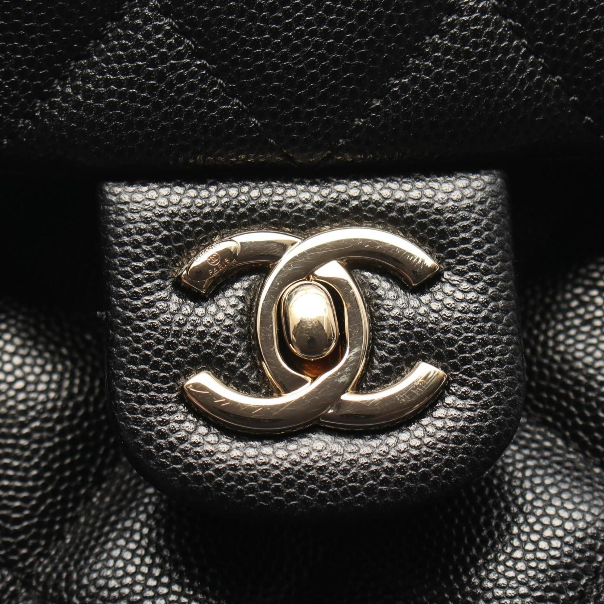 Grained Calfskin Backpack Handbag (Pre-Owned) - Chanel - Modalova