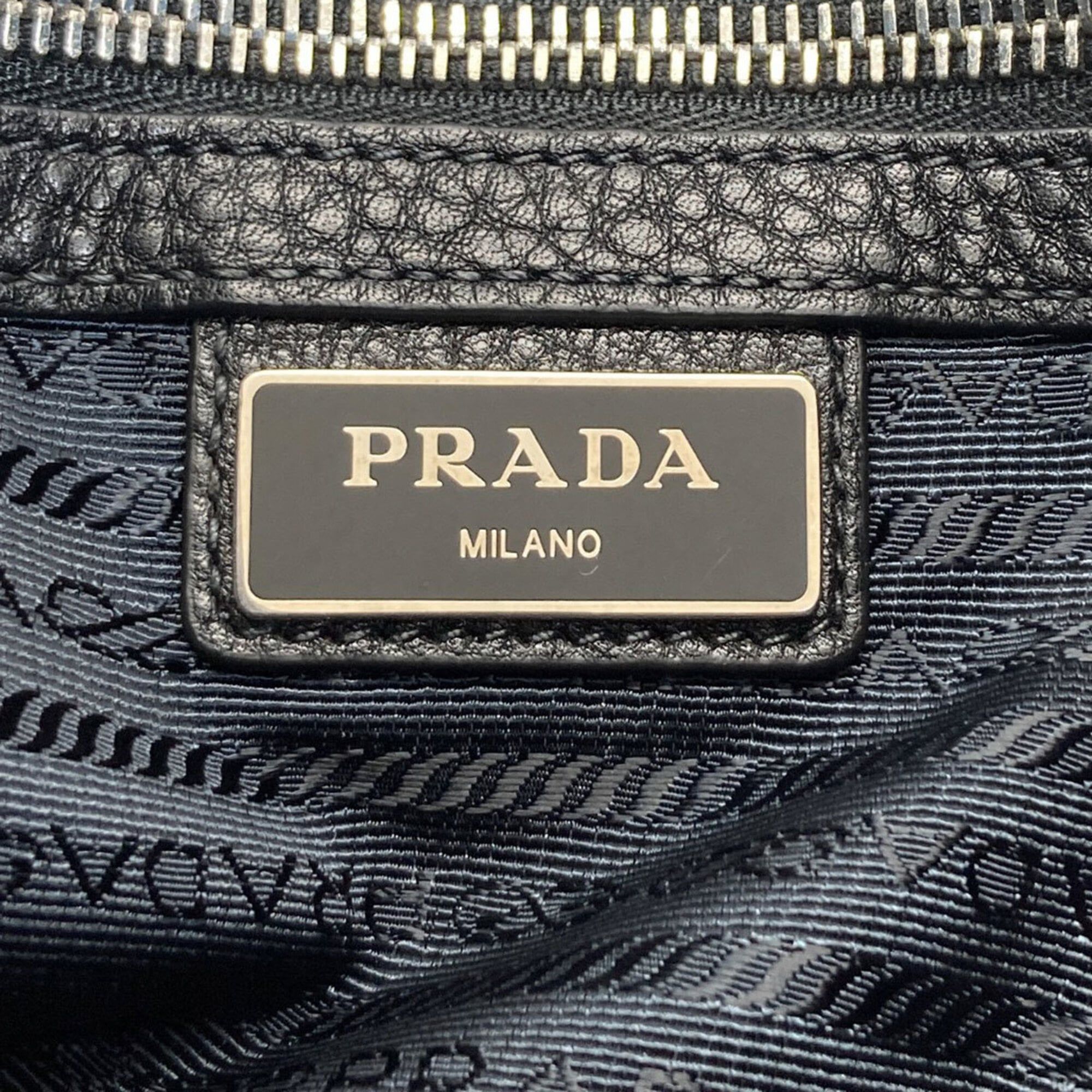Leather Shoulder Bag (Pre-Owned) - Prada - Modalova