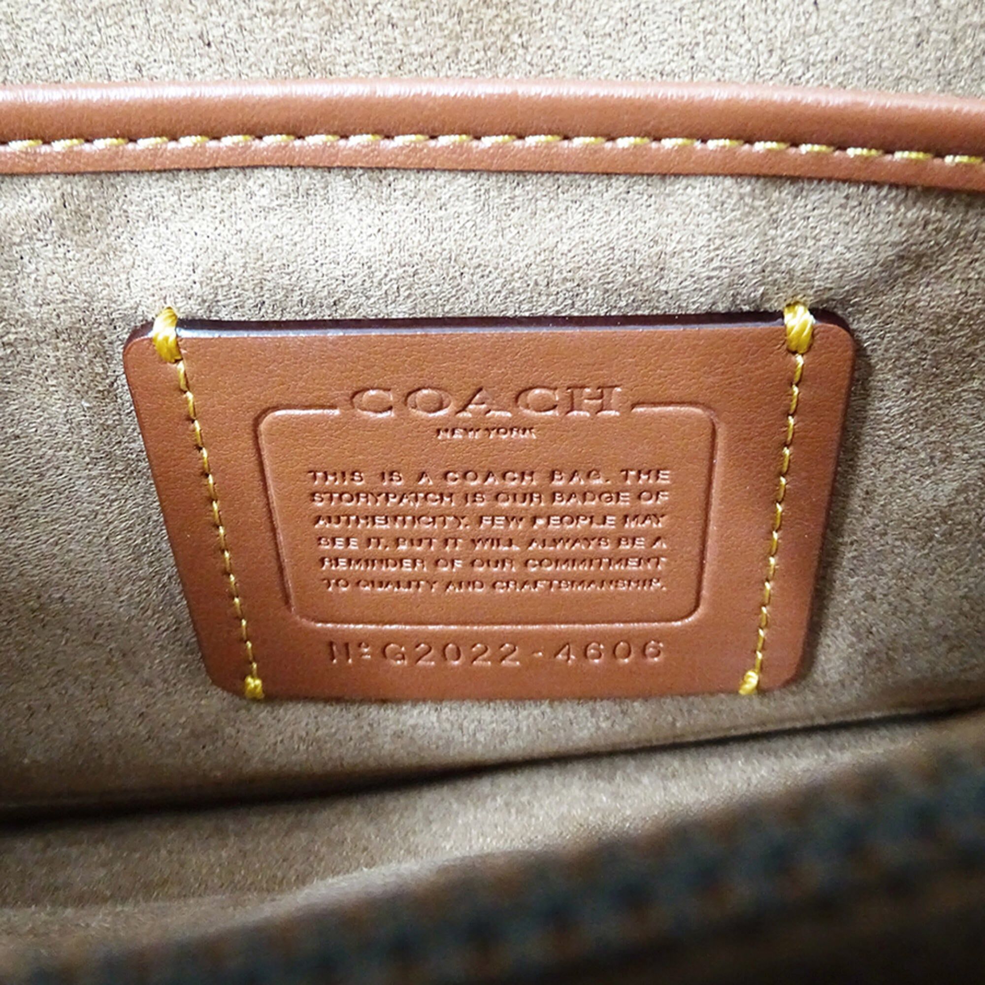 Leather Handbag Shoulder Bag (Pre-Owned) - Coach - Modalova