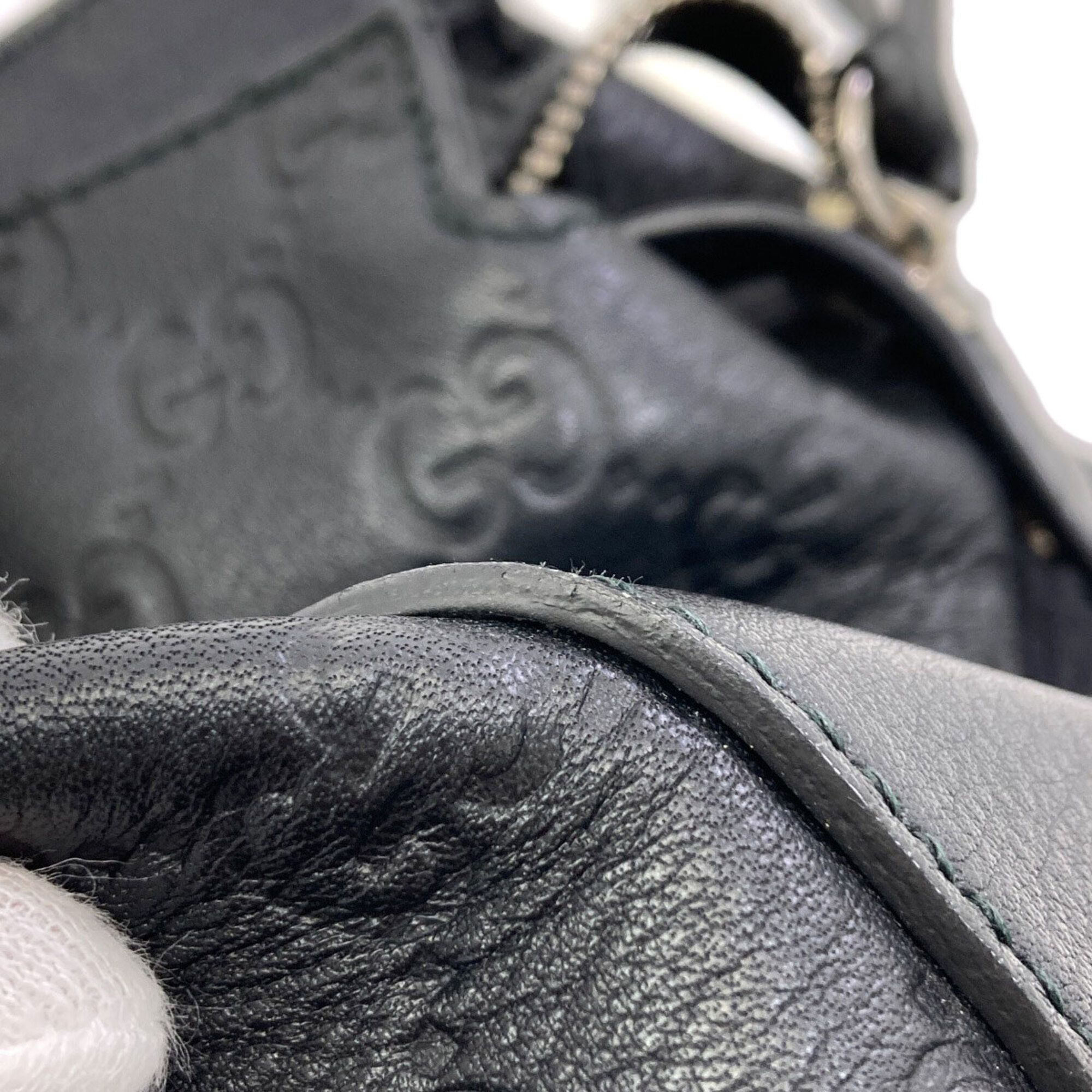 Leather Tote Bag (Pre-Owned) - Gucci - Modalova