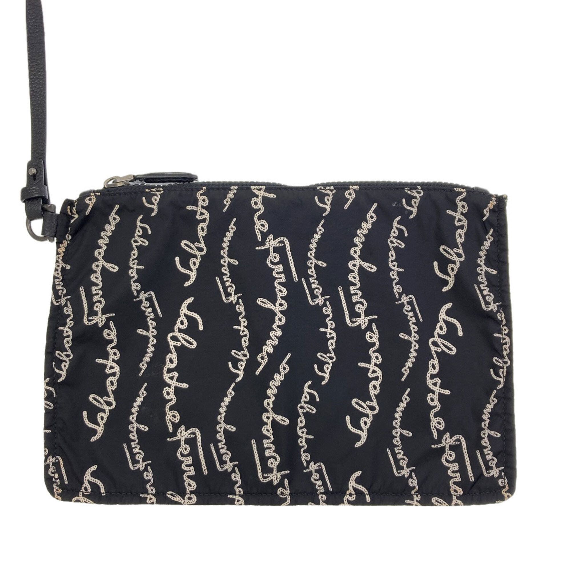 Nylon Handbag Pouch (Pre-Owned) - Salvatore Ferragamo - Modalova