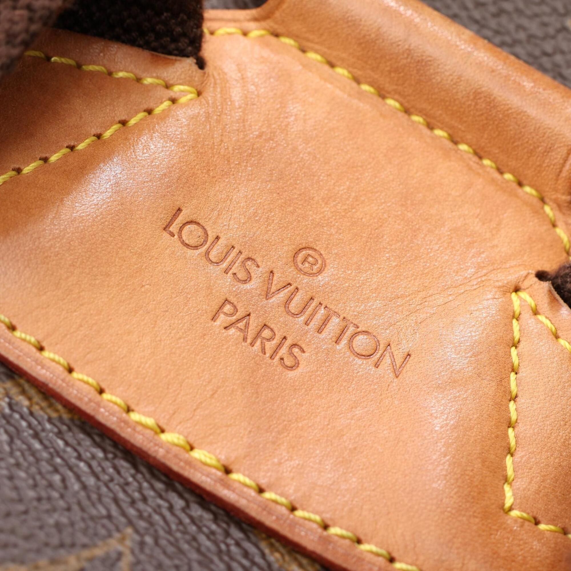 Coated Canvas Leather Backpack (Pre-Owned) - Louis Vuitton - Modalova