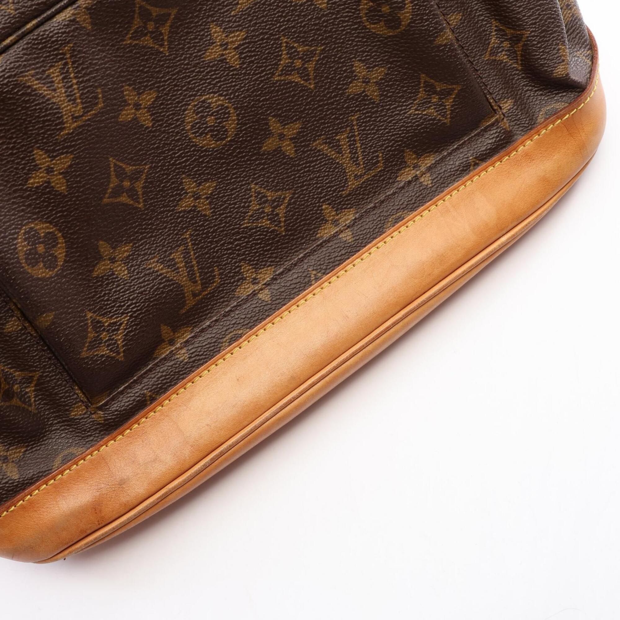 Coated Canvas Leather Backpack (Pre-Owned) - Louis Vuitton - Modalova