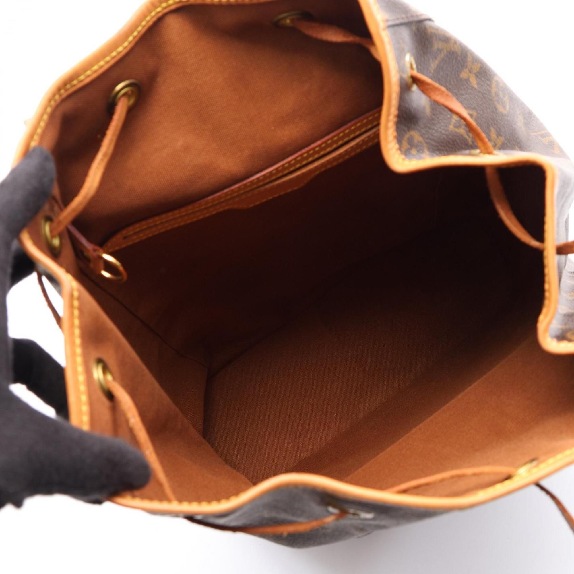 Coated Canvas Leather Backpack (Pre-Owned) - Louis Vuitton - Modalova