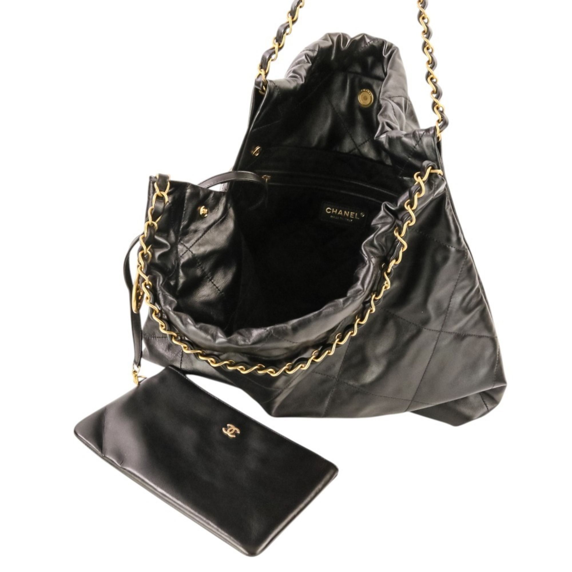 Leather Pouch Shoulder Bag (Pre-Owned) - Chanel - Modalova