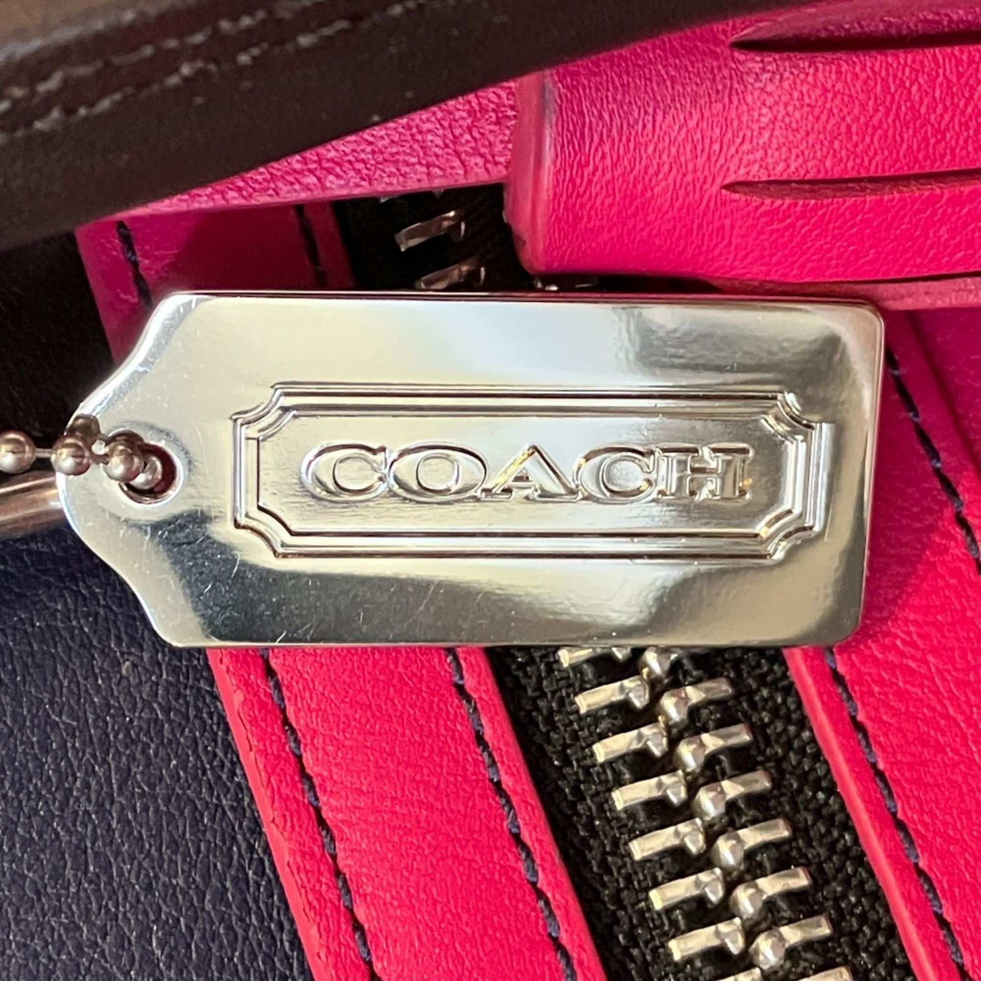 Black Leather Handbag Shoulder Bag (Pre-Owned) - Coach - Modalova