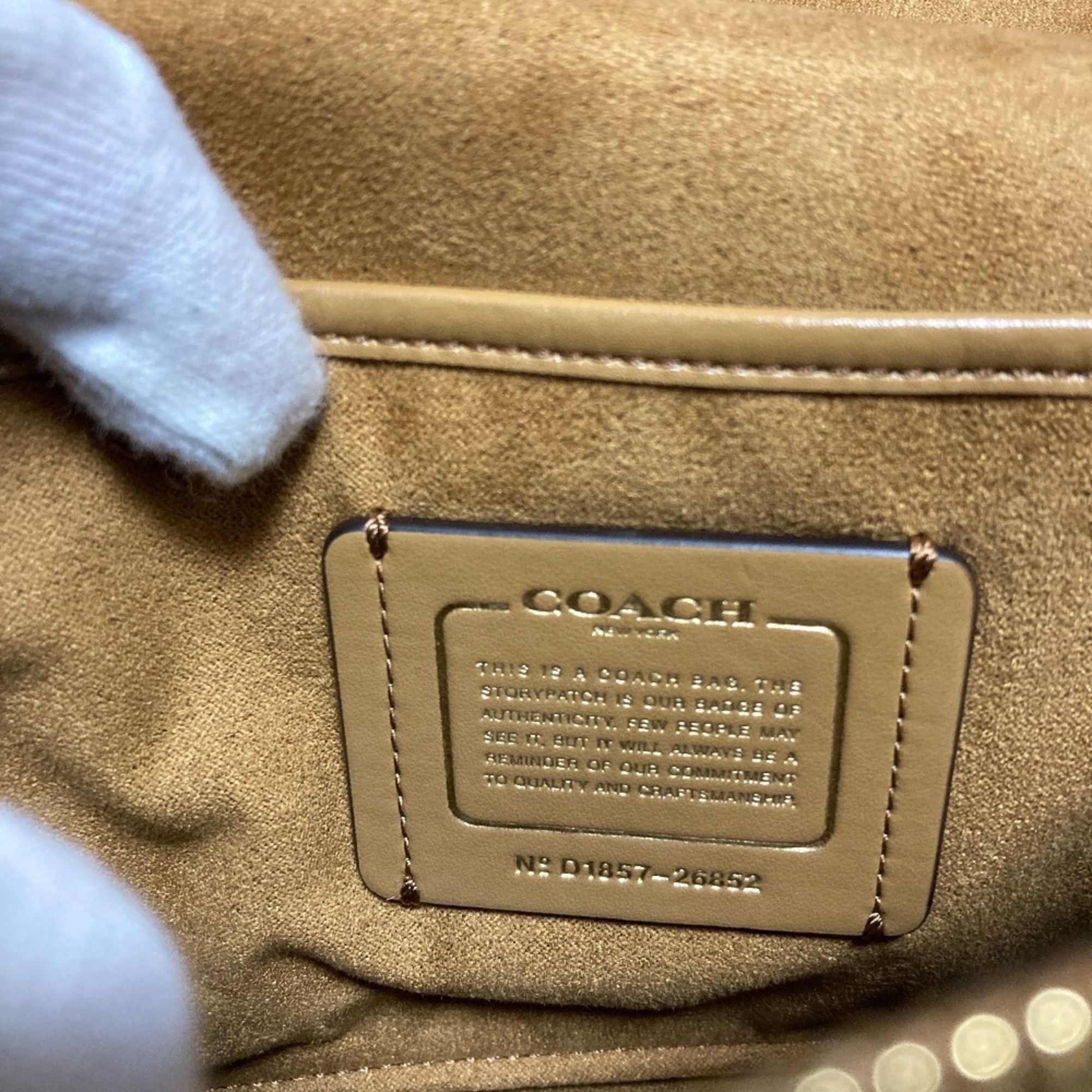Leather Shoulder Bag (Pre-Owned) - Coach - Modalova