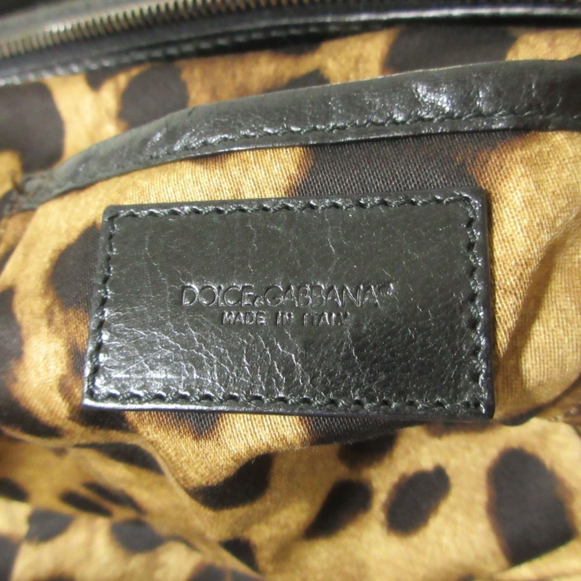Leather Handbag (Pre-Owned) - Dolce & Gabbana - Modalova