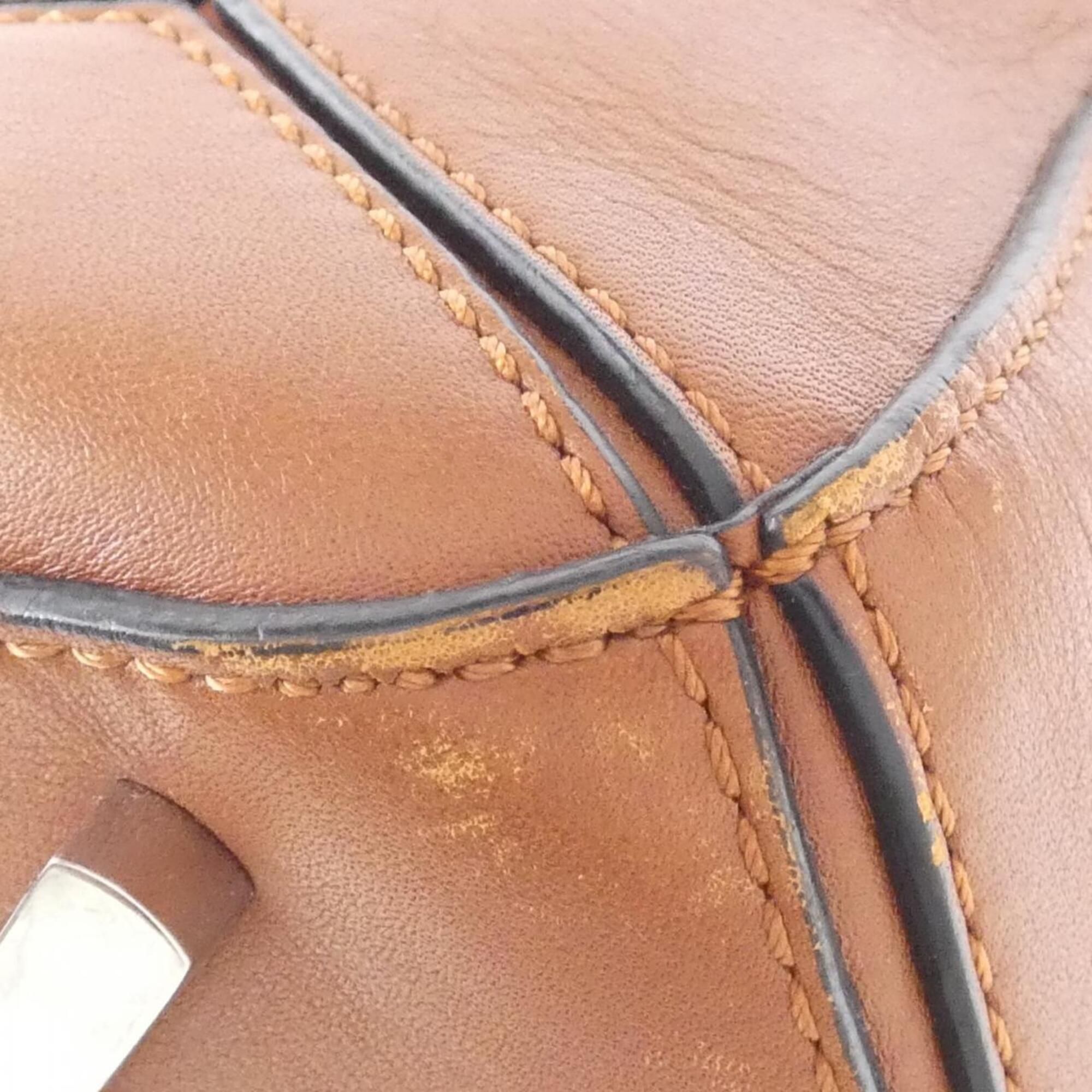 Leather Shoulder Bag (Pre-Owned) - Loewe - Modalova