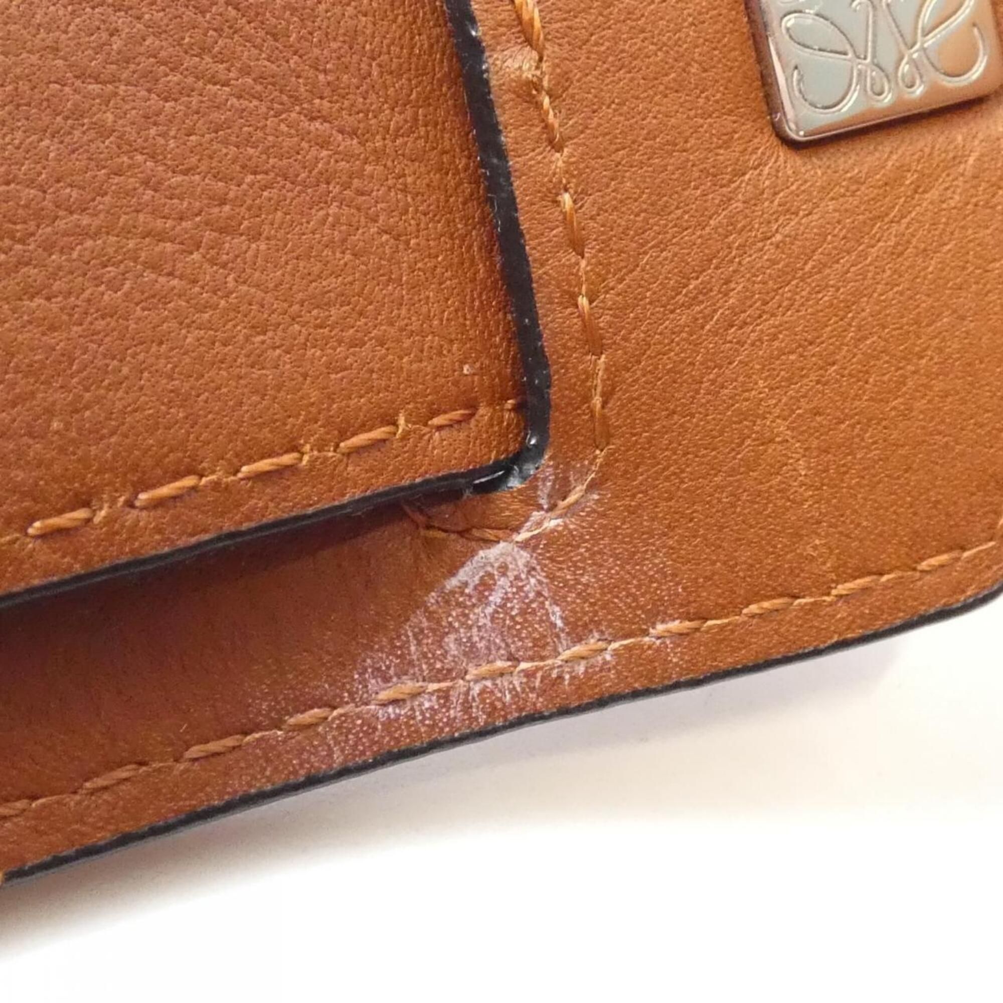 Leather Shoulder Bag (Pre-Owned) - Loewe - Modalova