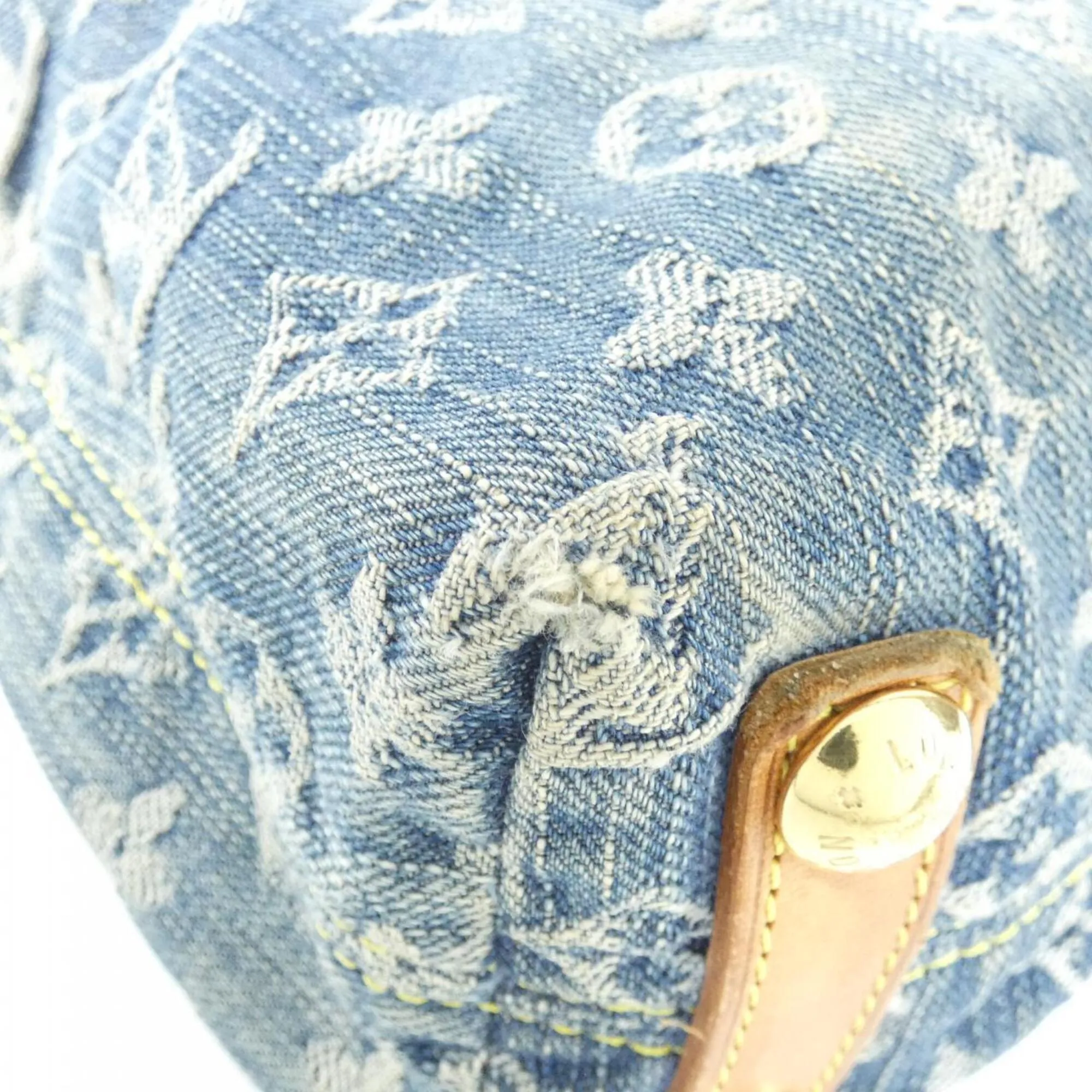 Denim Canvas Shoulder Bag (Pre-Owned) - Louis Vuitton - Modalova