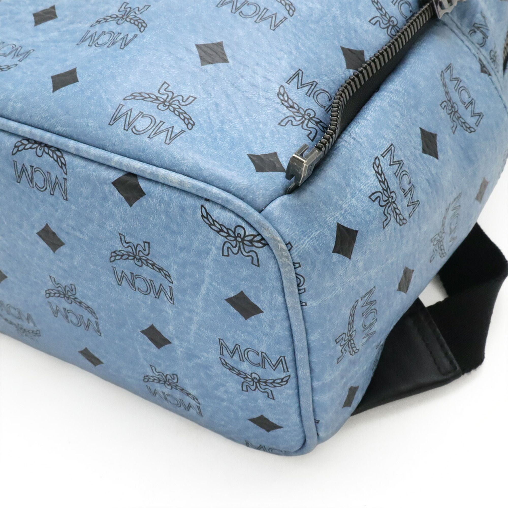 Mcm Blue Pvc Backpack (Pre-Owned) - MCM - Modalova