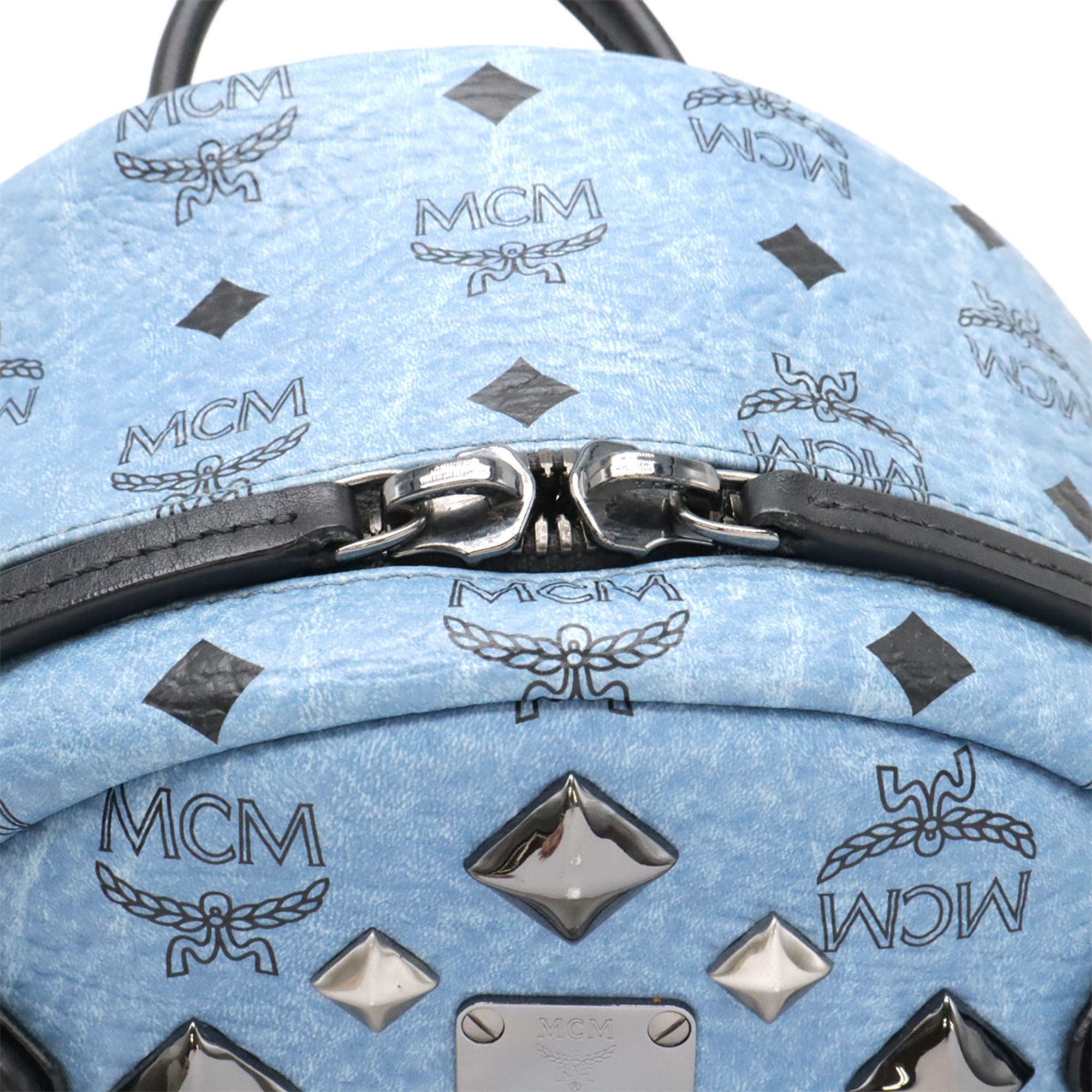Mcm Blue Pvc Backpack (Pre-Owned) - MCM - Modalova