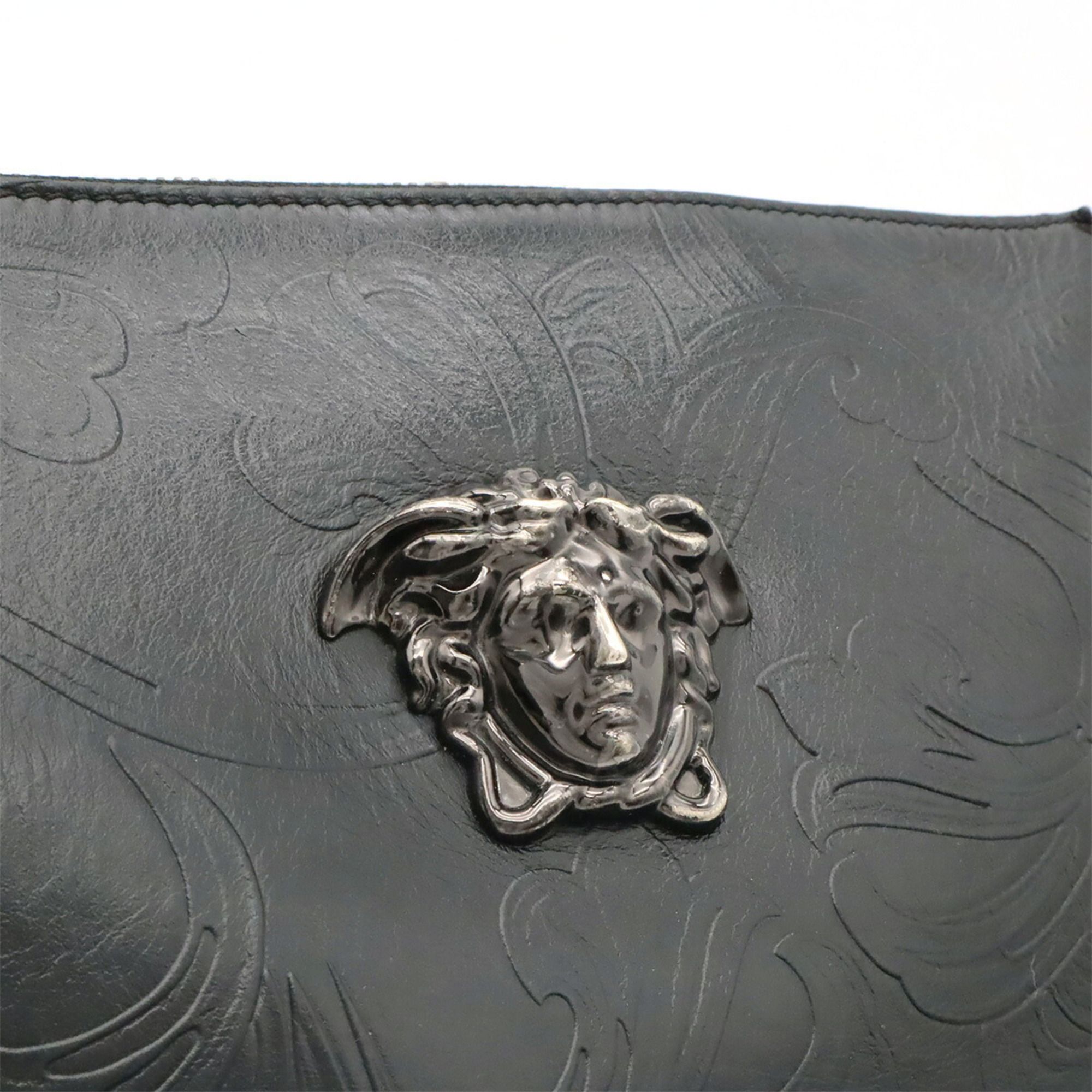 Leather Shoulder Bag (Pre-Owned) - Versace - Modalova