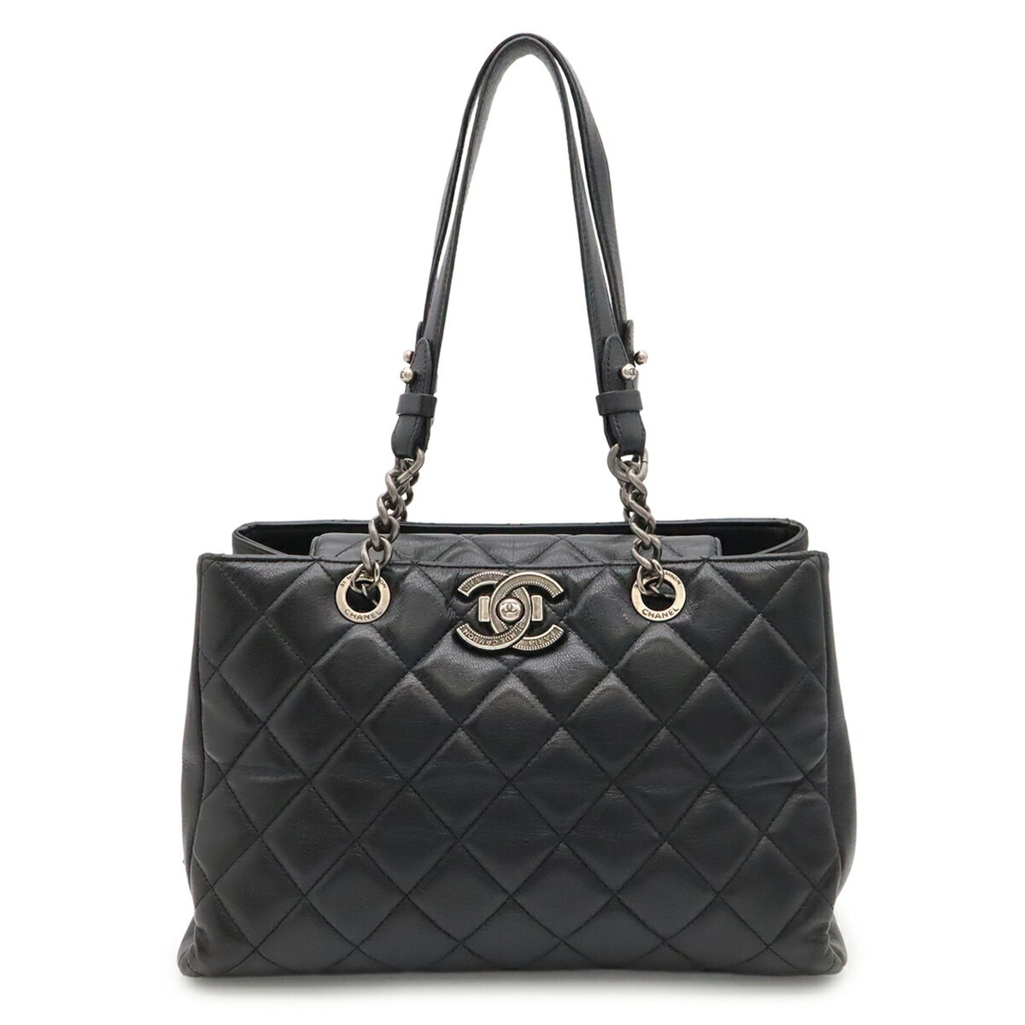 Leather Shoulder Bag Tote Bag (Pre-Owned) - Chanel - Modalova
