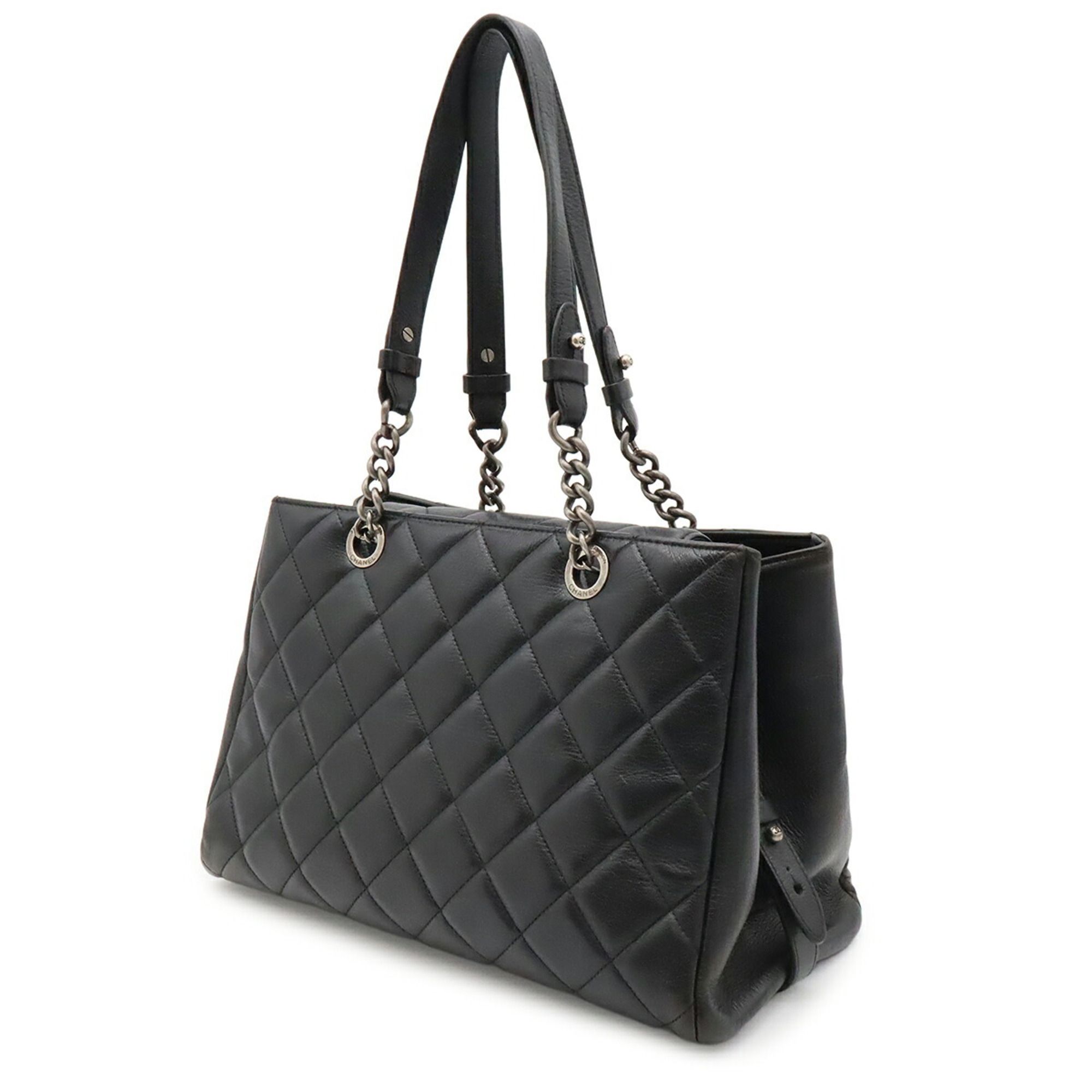 Leather Shoulder Bag Tote Bag (Pre-Owned) - Chanel - Modalova