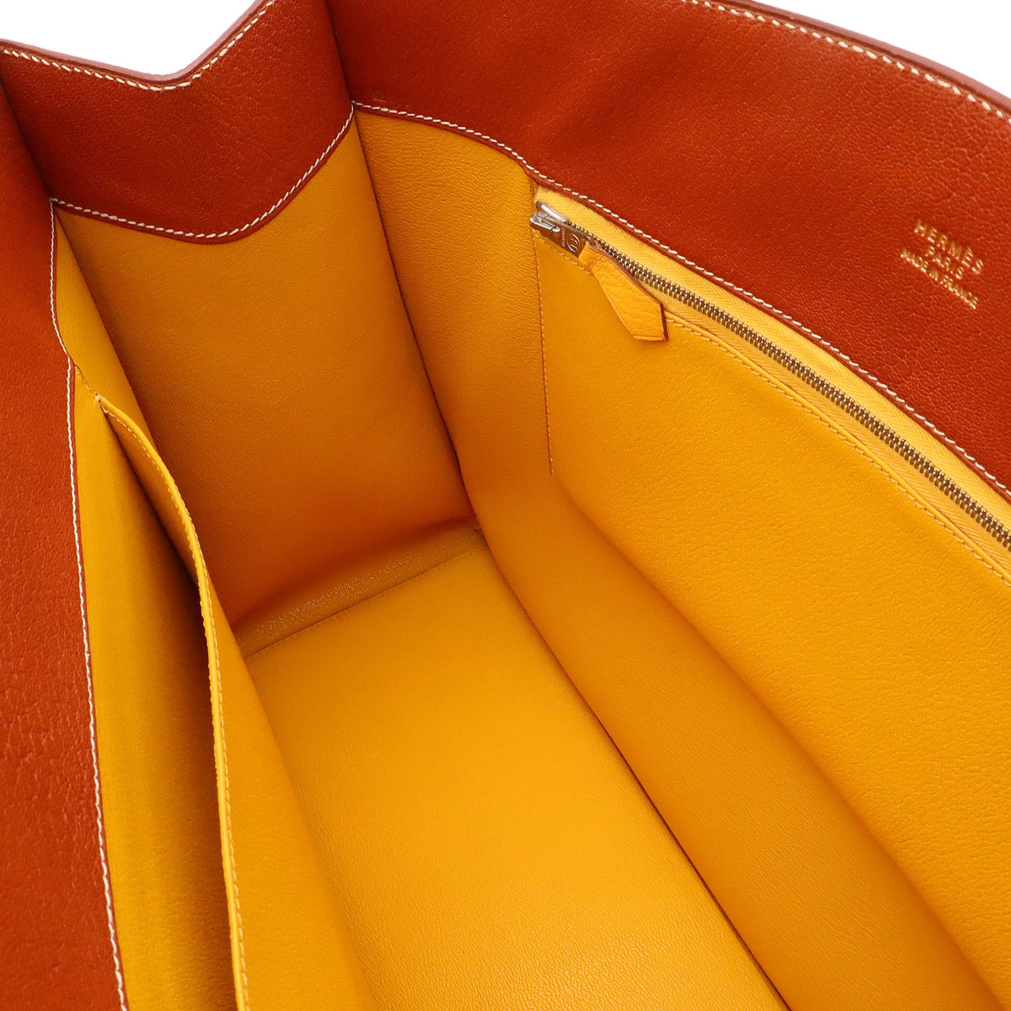 Chevre Leather Handbag (Pre-Owned) - Hermes - Modalova