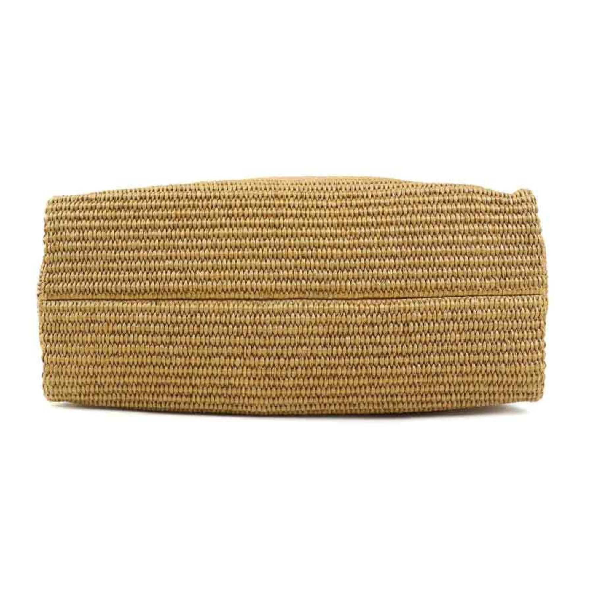 Raffia Canvas Handbag Shoulder Bag (Pre-Owned) - Marni - Modalova