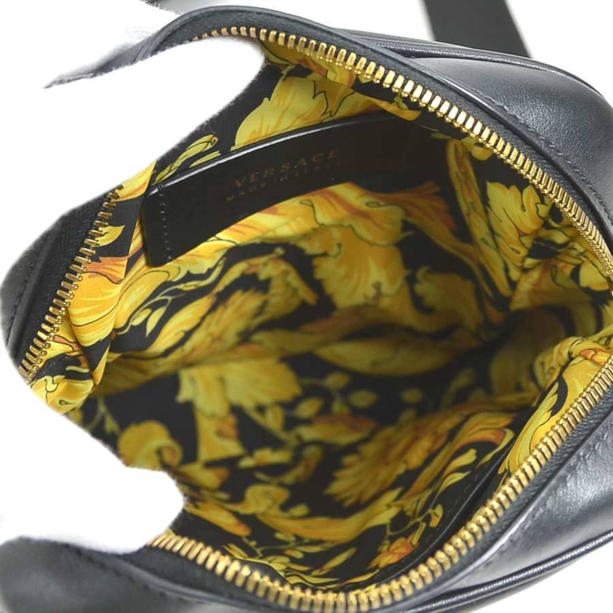 Leather Shoulder Bag (Pre-Owned) - Versace - Modalova