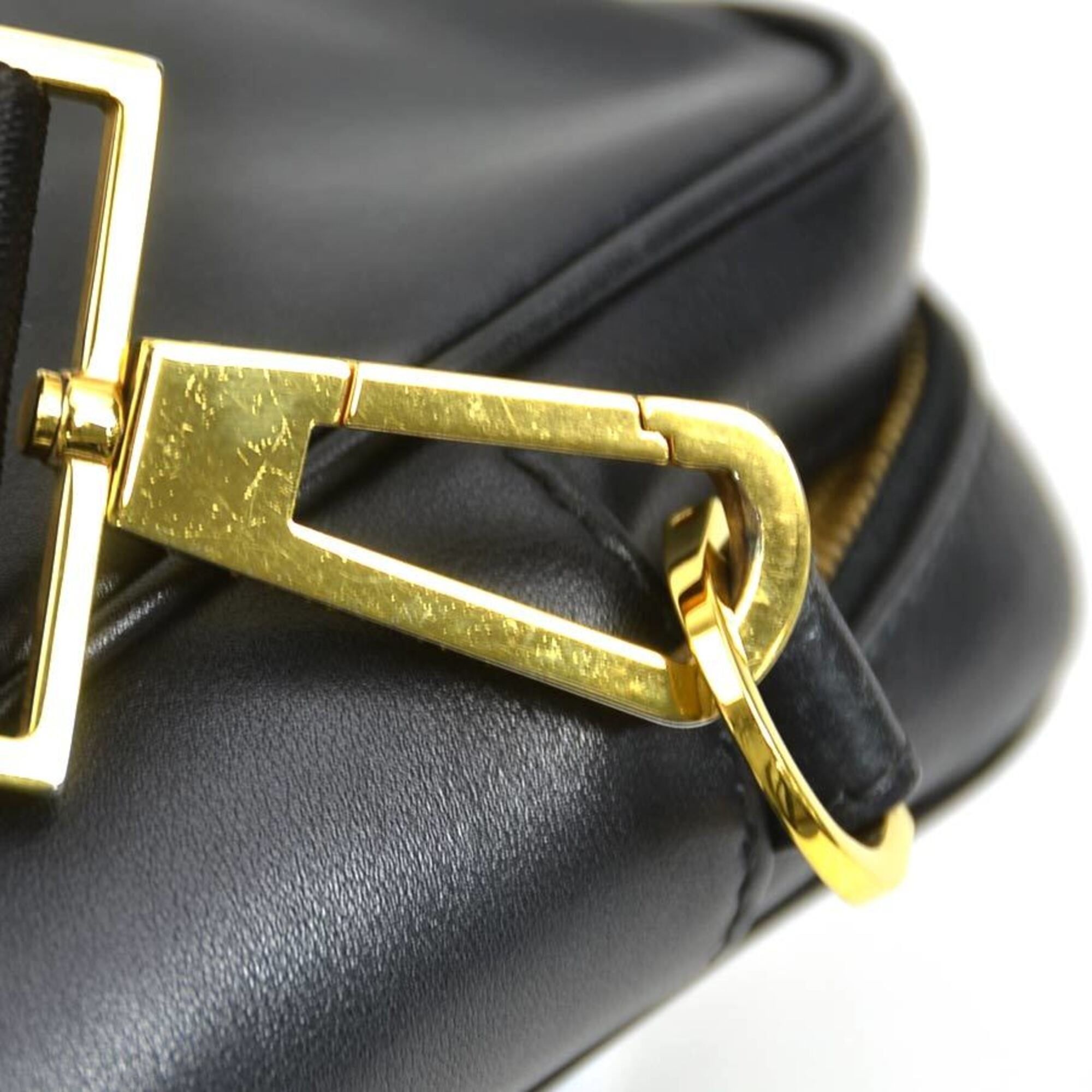Leather Shoulder Bag (Pre-Owned) - Versace - Modalova