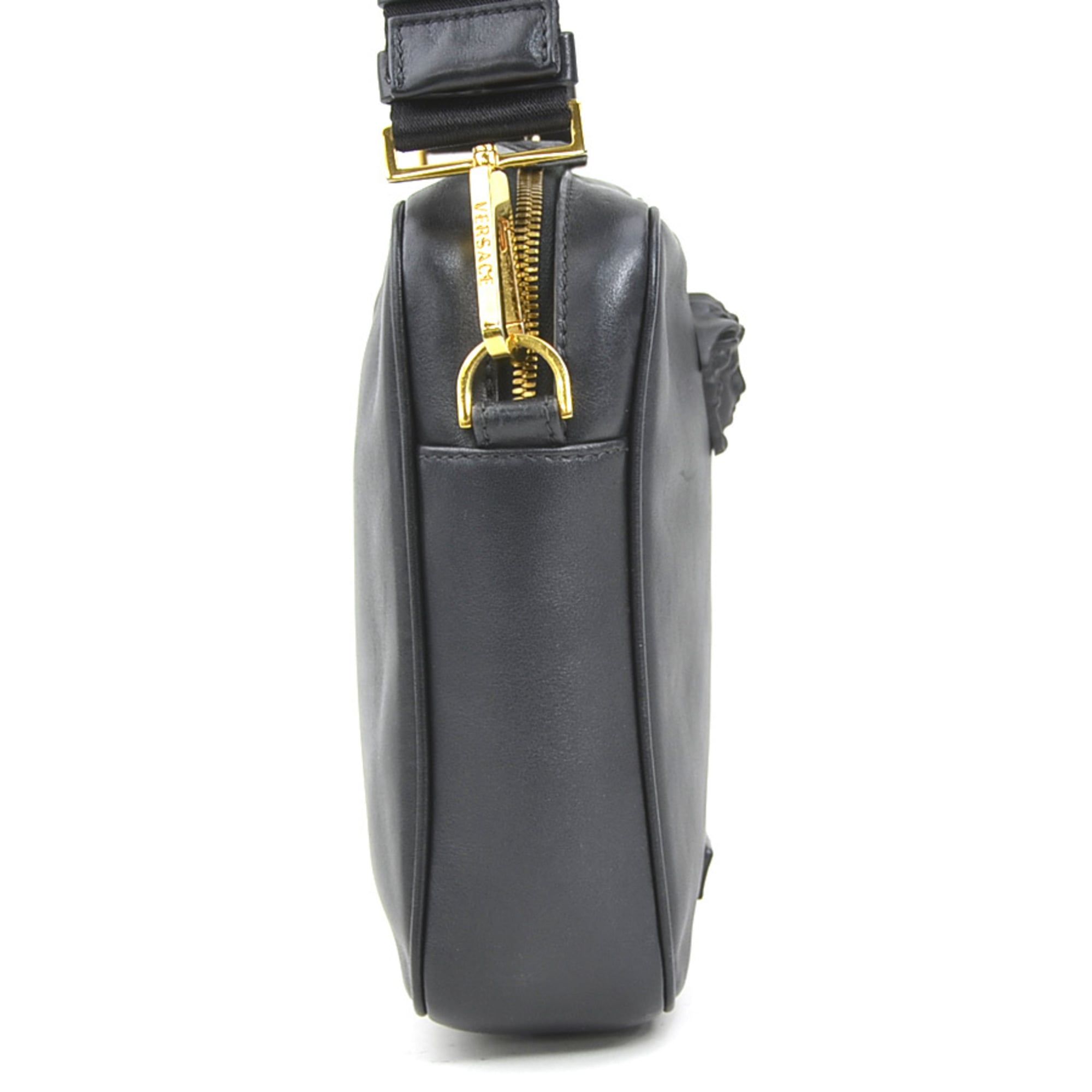 Leather Shoulder Bag (Pre-Owned) - Versace - Modalova