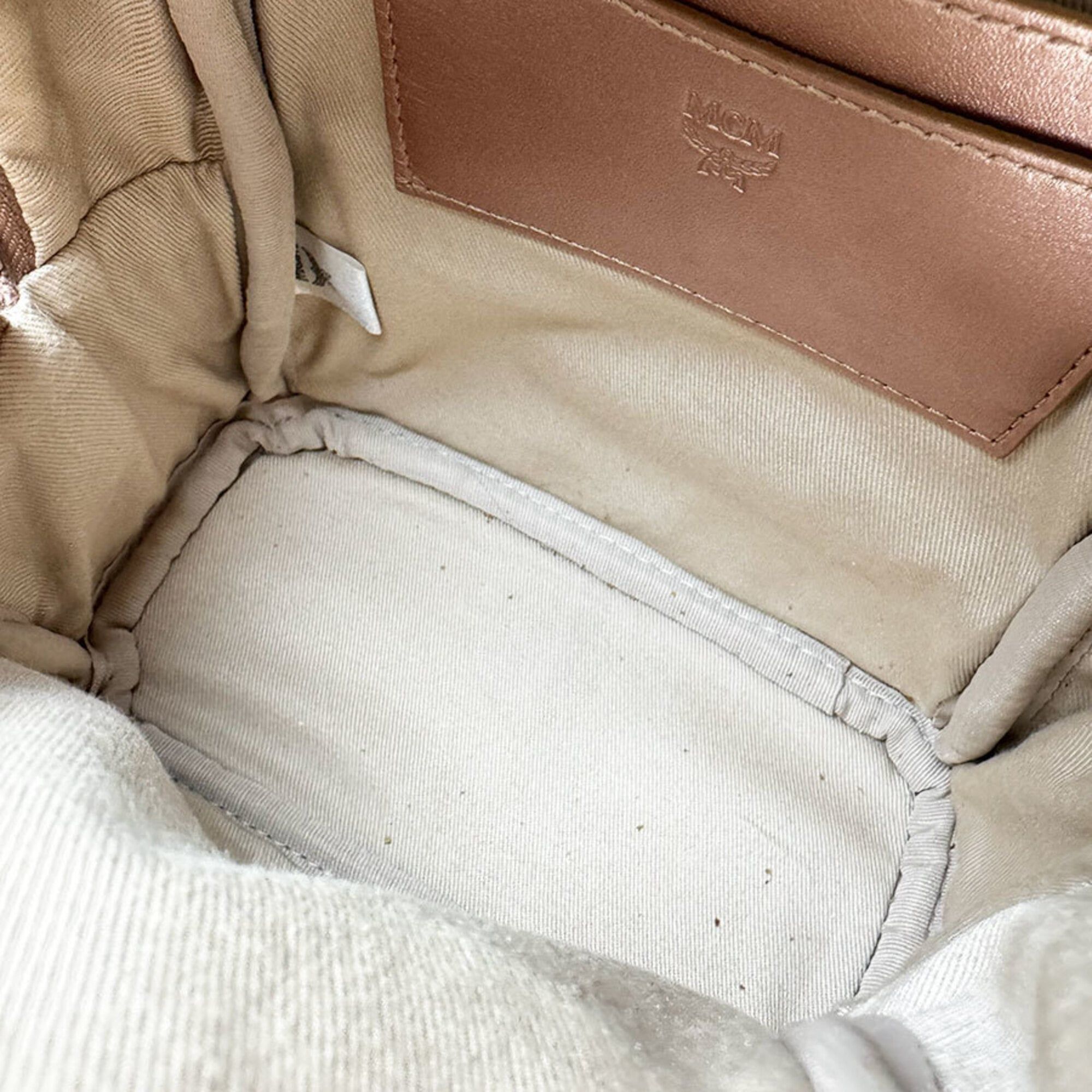 Leather Backpack (Pre-Owned) - MCM - Modalova