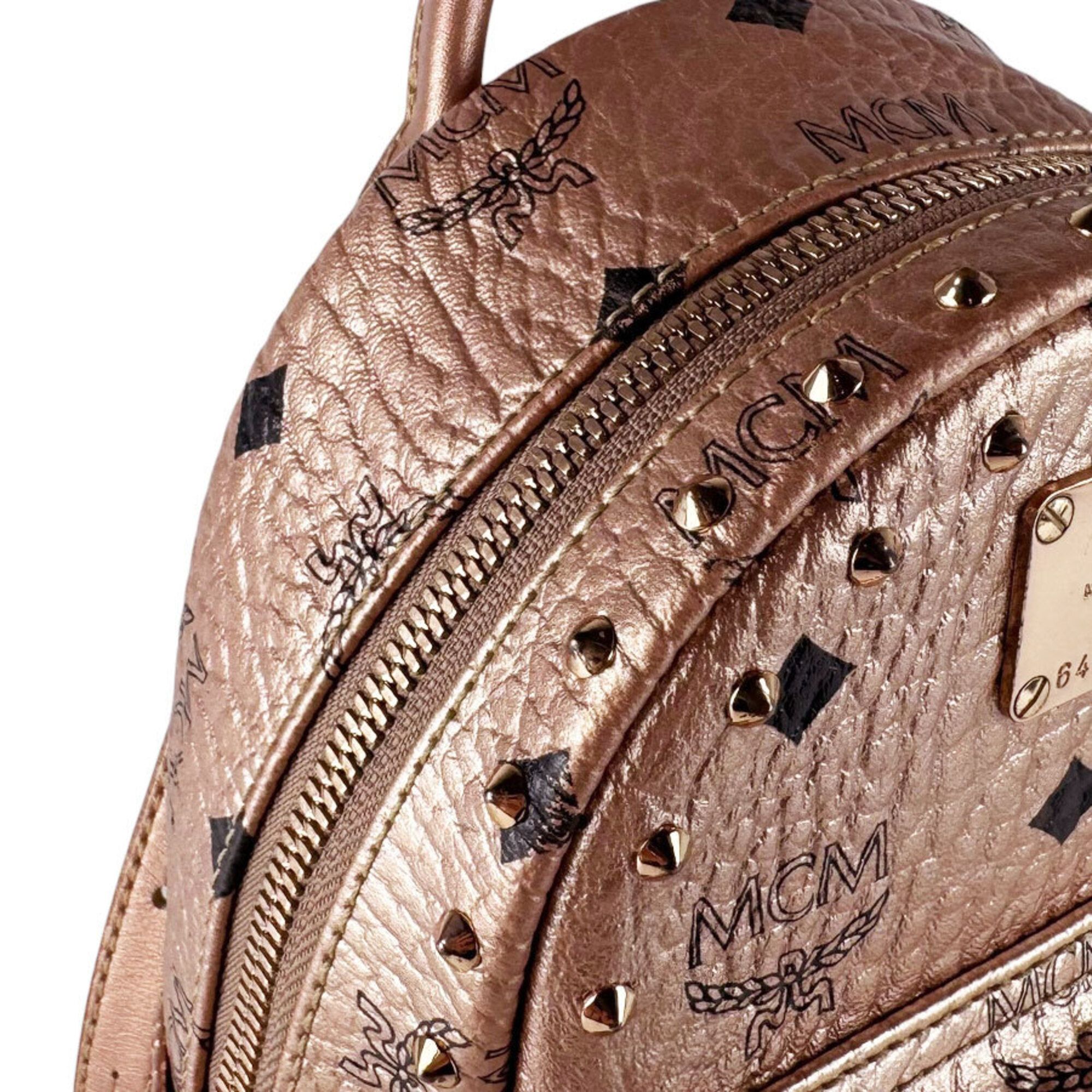 Leather Backpack (Pre-Owned) - MCM - Modalova