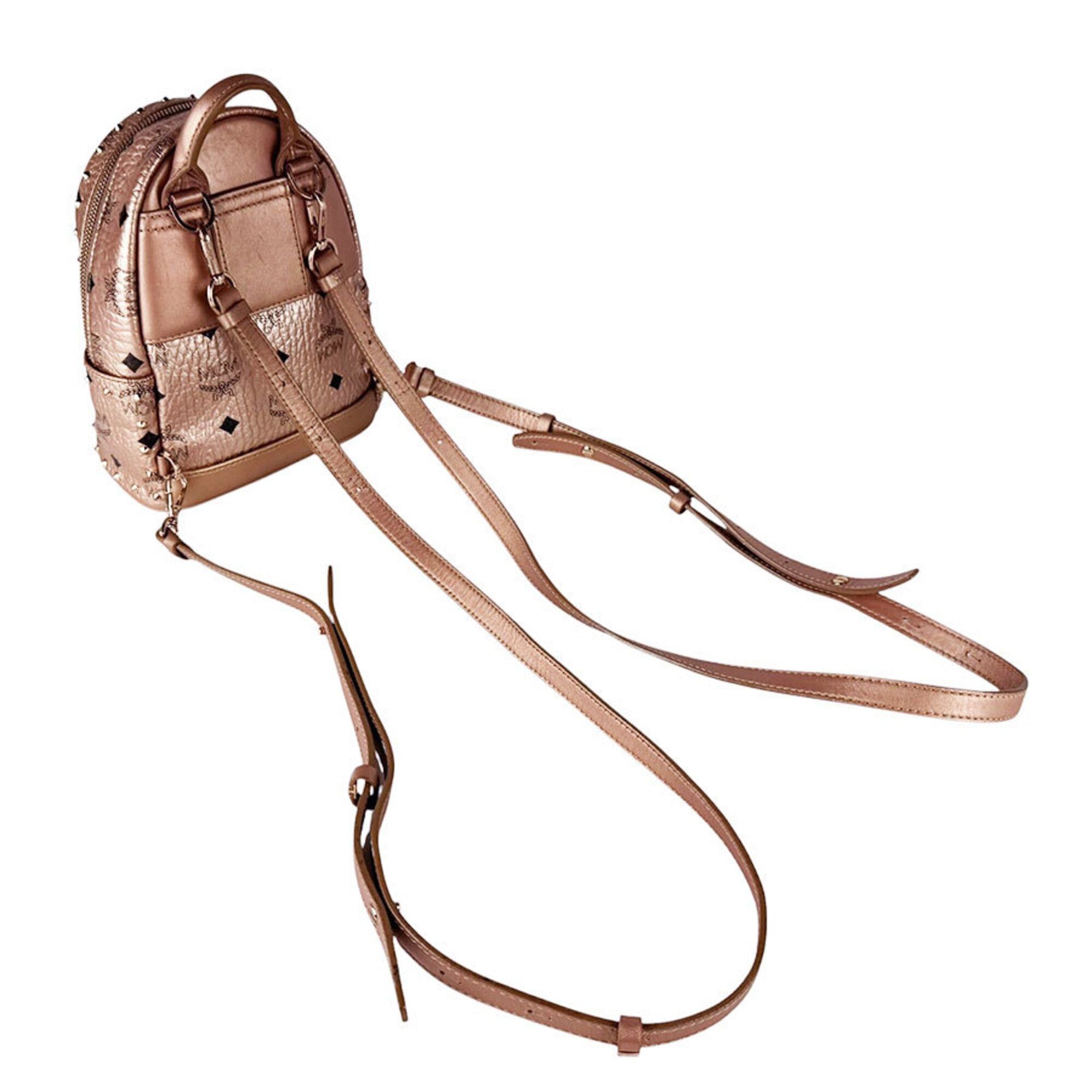 Leather Backpack (Pre-Owned) - MCM - Modalova