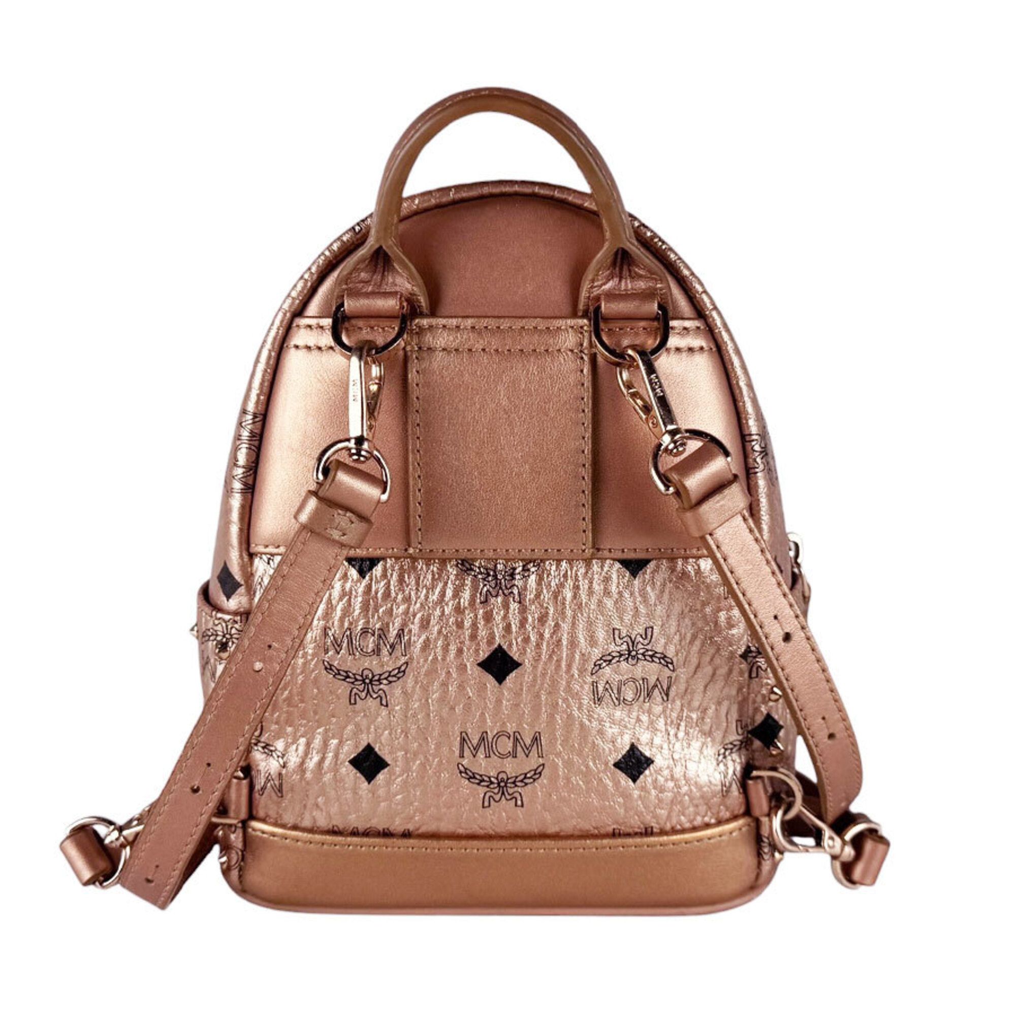 Leather Backpack (Pre-Owned) - MCM - Modalova