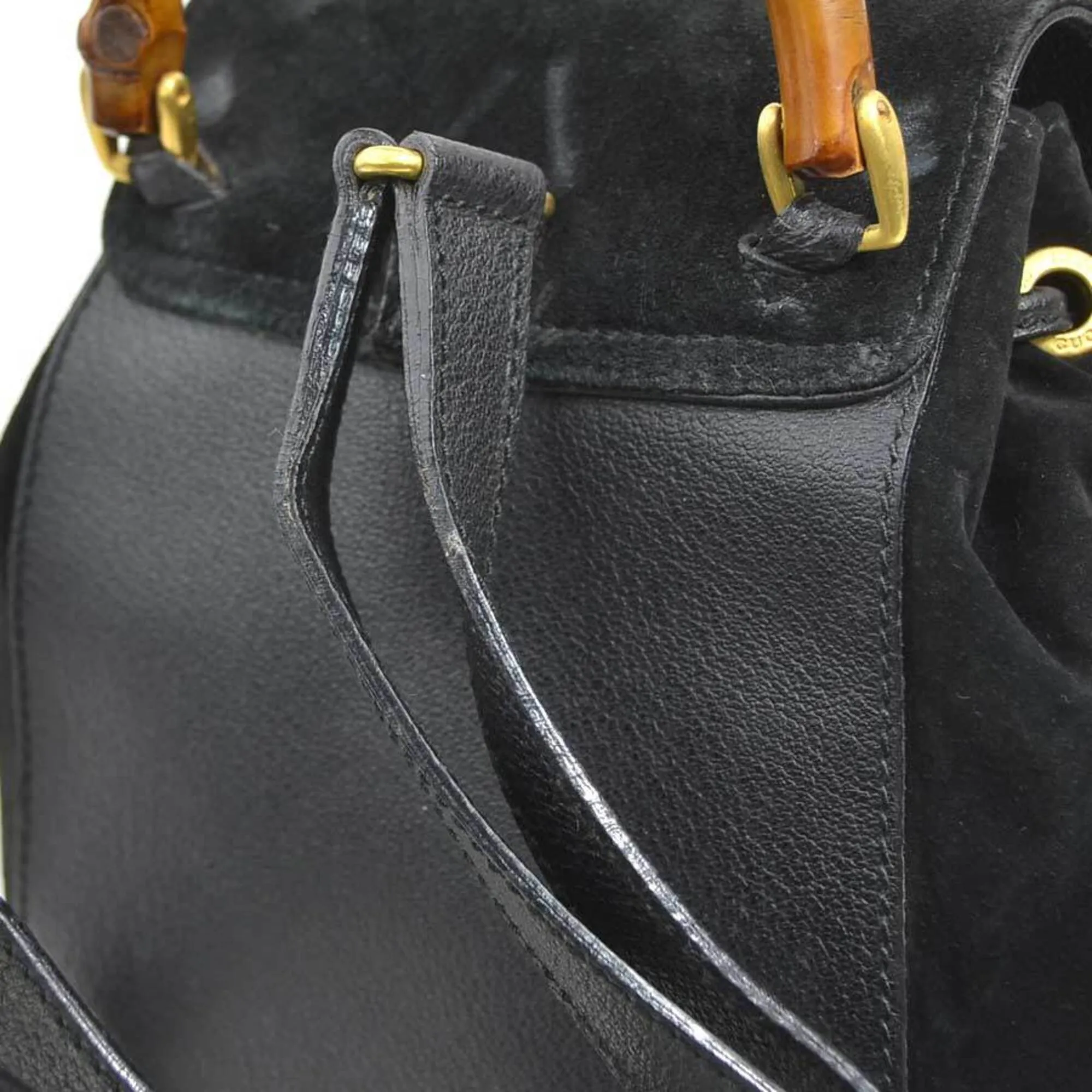 Suede Backpack (Pre-Owned) - Gucci - Modalova