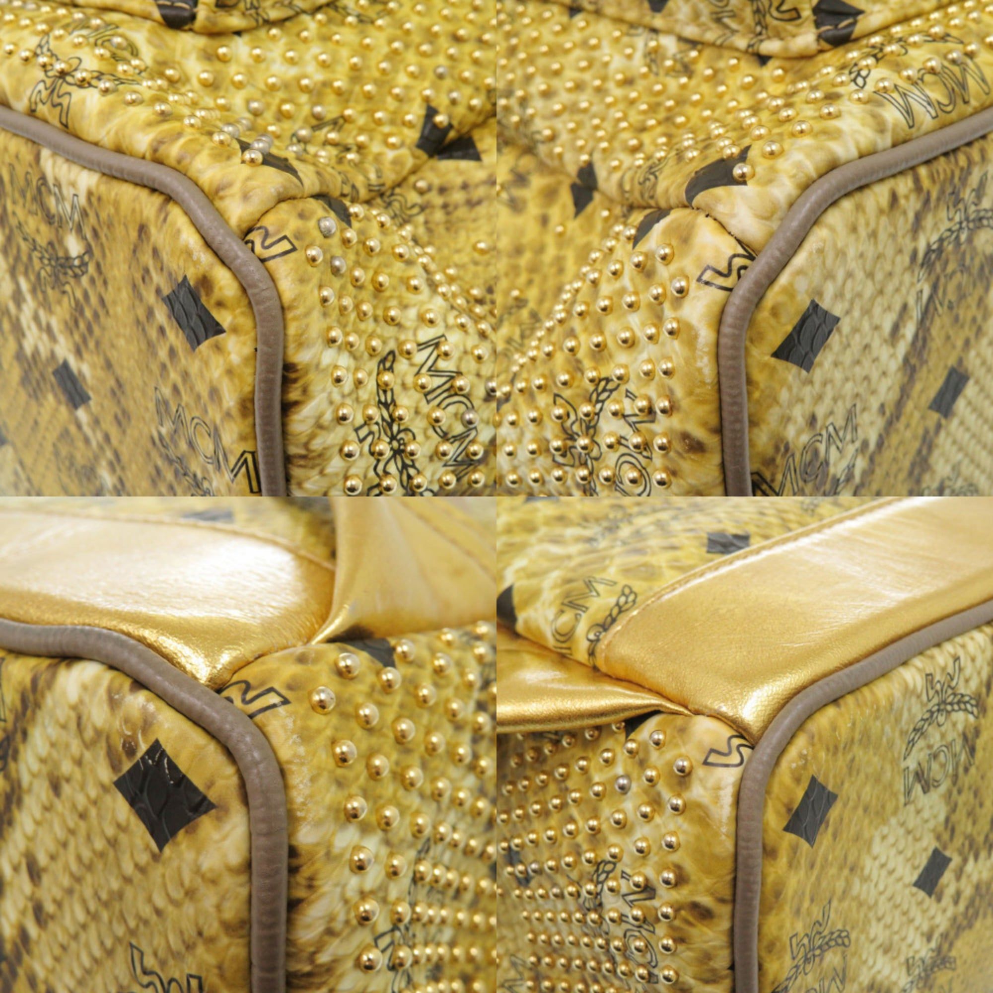 Leather Backpack (Pre-Owned) - MCM - Modalova