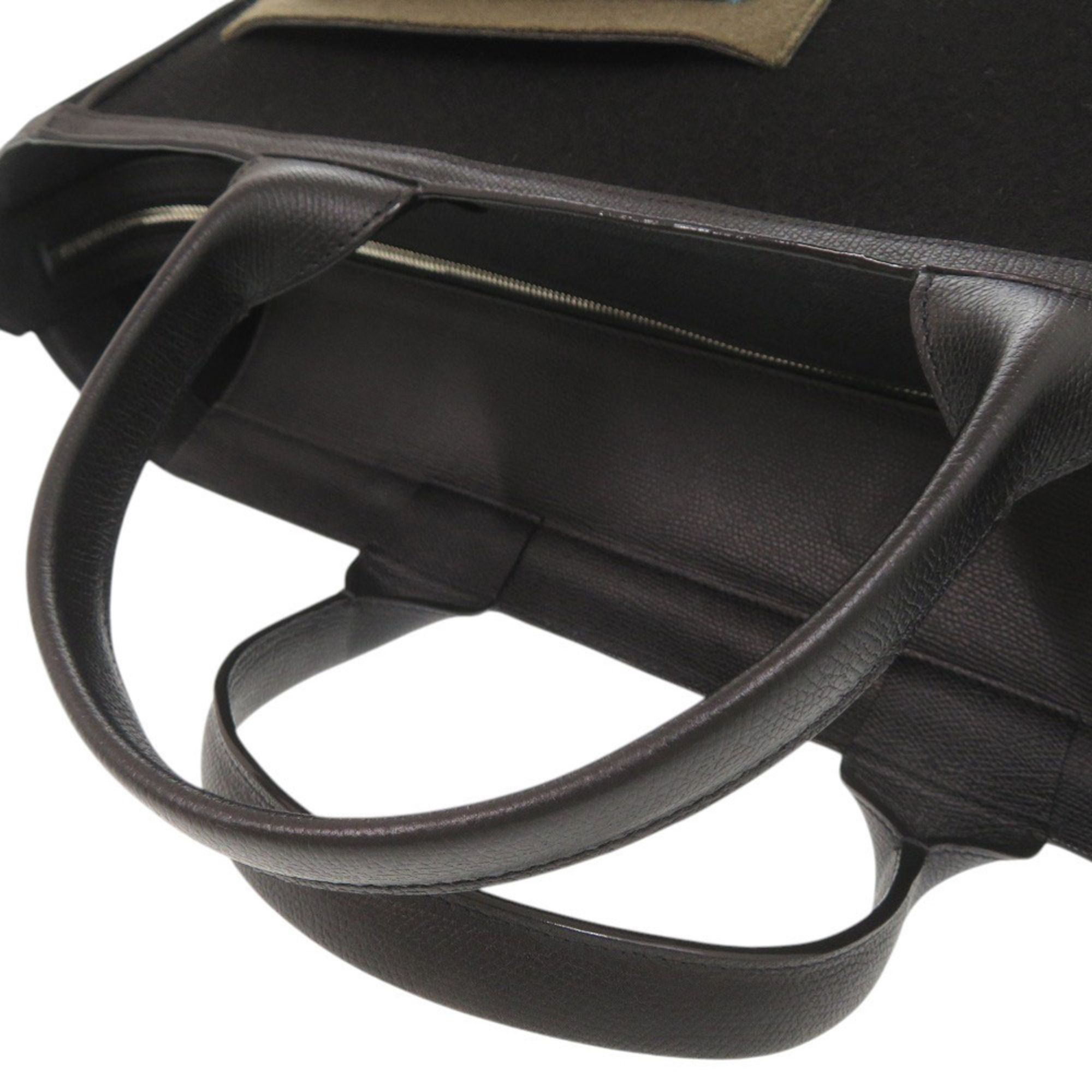 Leather Tote Bag (Pre-Owned) - Valextra - Modalova