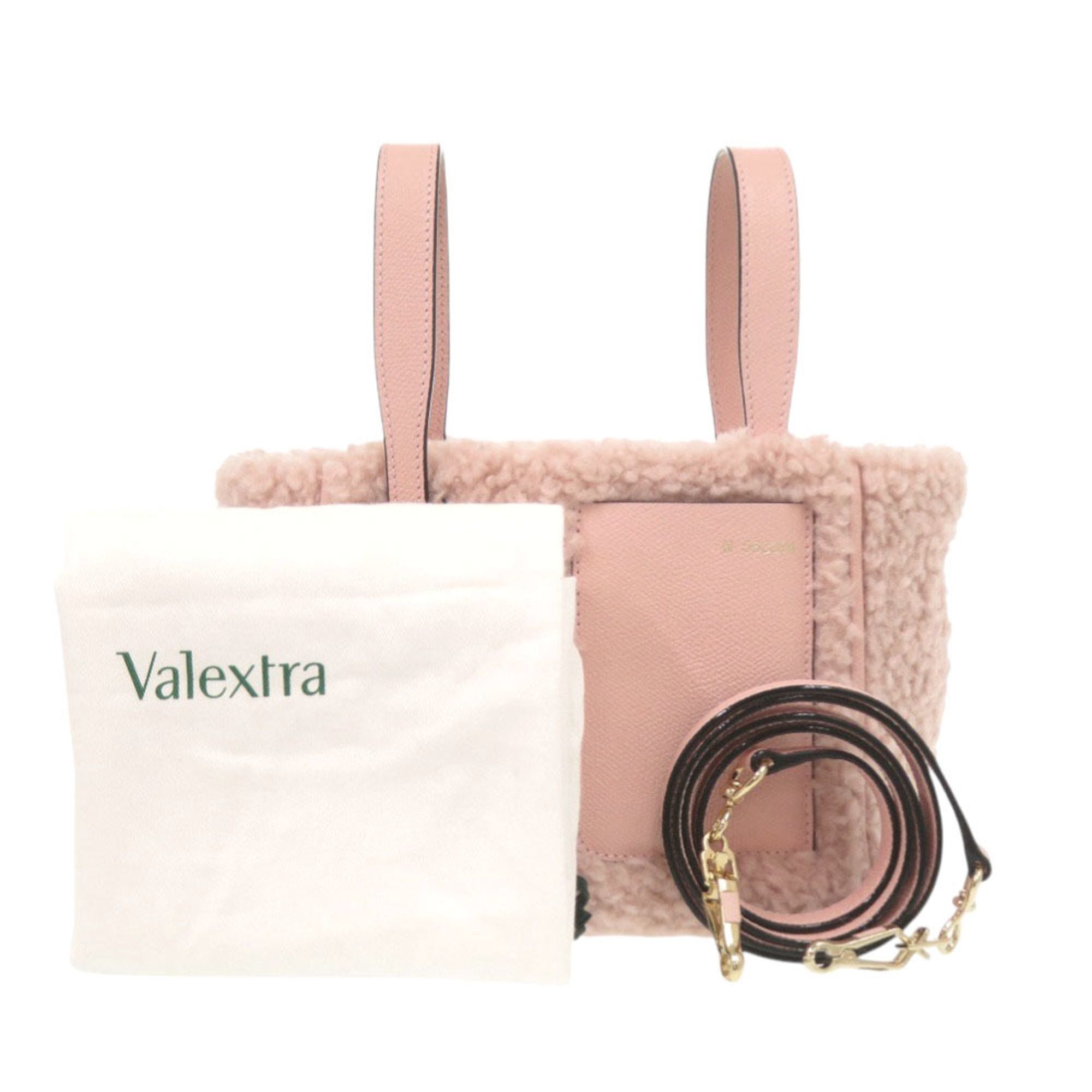 Leather Wool Handbag (Pre-Owned) - Valextra - Modalova